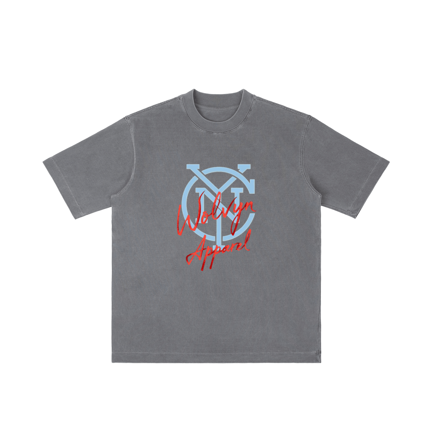 Wolvyn NYC Vintage Wash Drop Shoulder T-shirt - Wolvyn Apparel