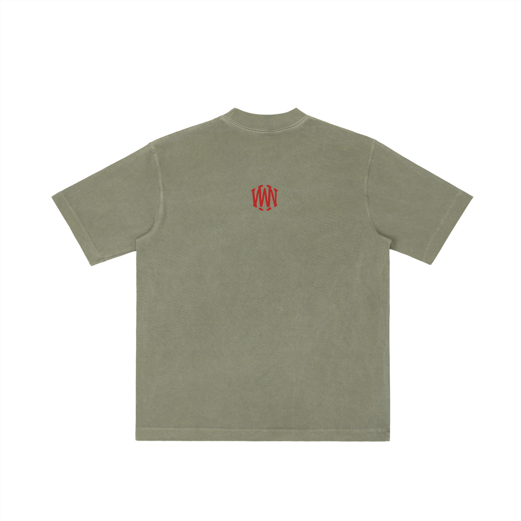 Wolvyn NYC Vintage Wash Drop Shoulder T-shirt - Wolvyn Apparel
