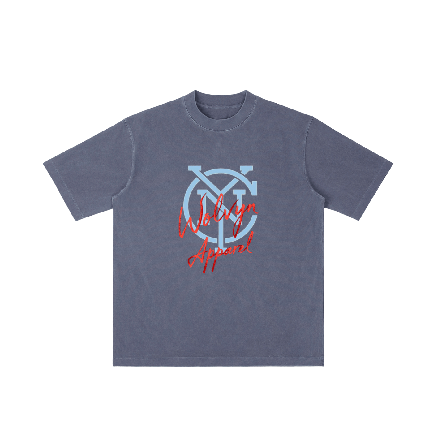Wolvyn NYC Vintage Wash Drop Shoulder T-shirt - Wolvyn Apparel