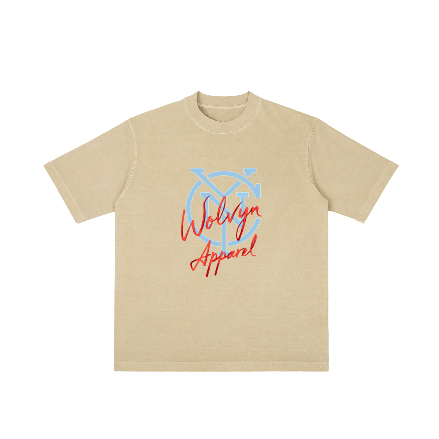 Wolvyn NYC Vintage Wash Drop Shoulder T-shirt - Wolvyn Apparel
