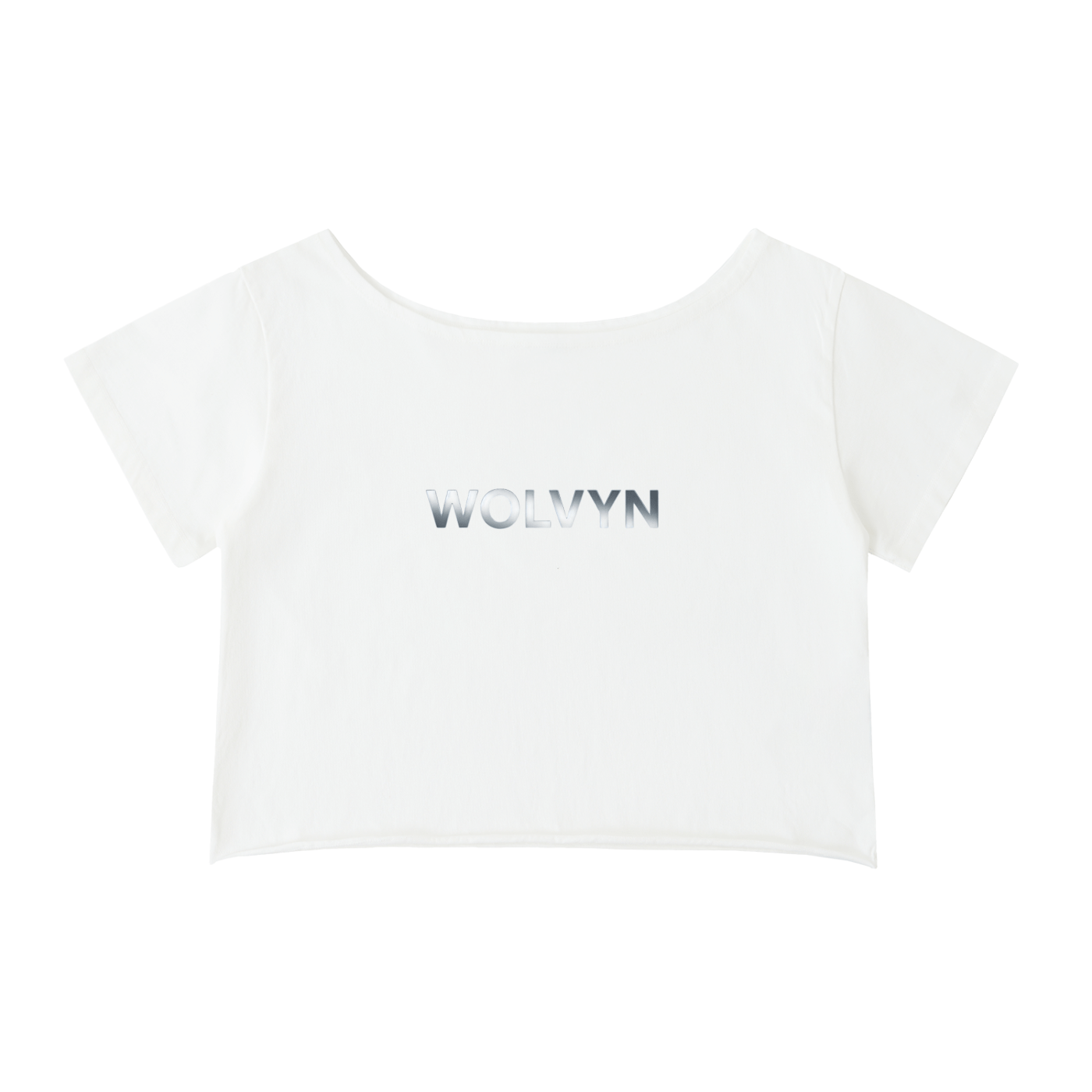 Wolvyn Off - Shoulder Rolled Hem Cotton T-Shirt - Wolvyn Apparel