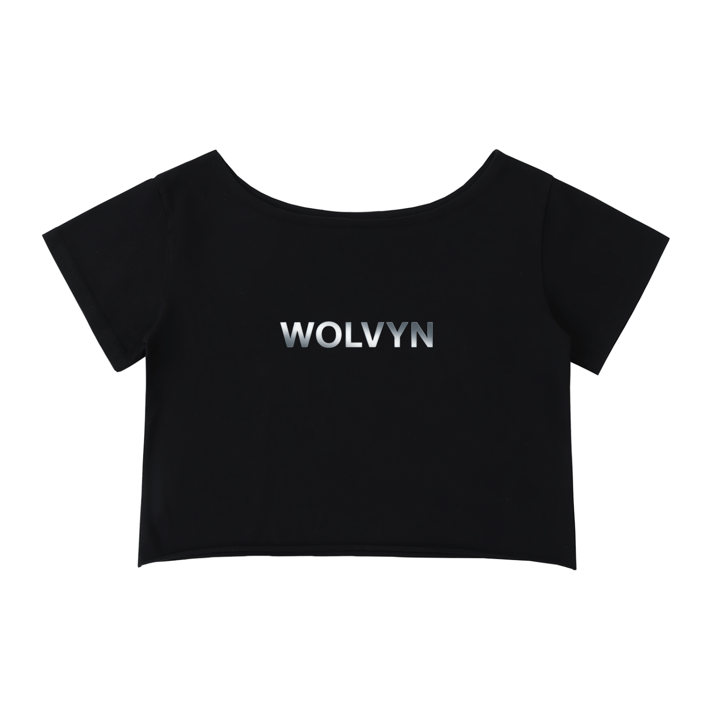 Wolvyn Off - Shoulder Rolled Hem Cotton T-Shirt - Wolvyn Apparel
