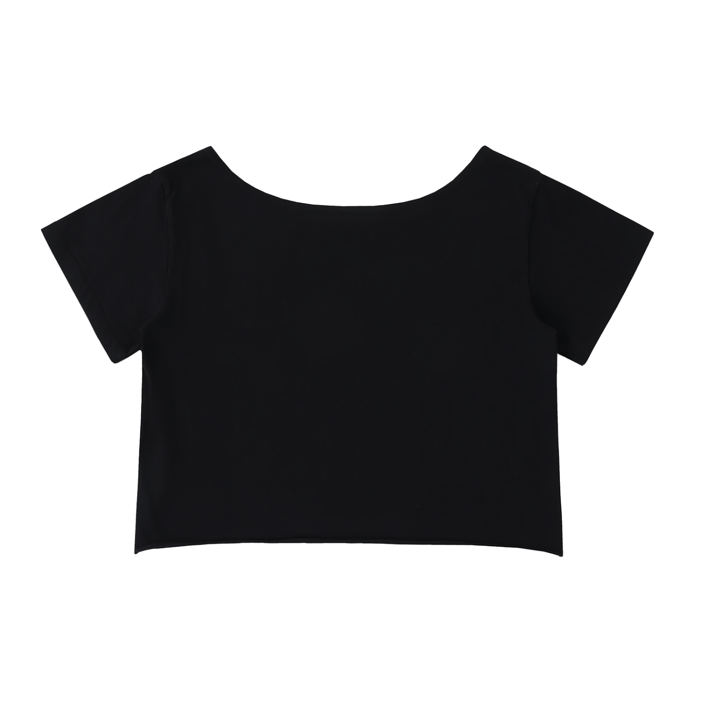 Wolvyn Off - Shoulder Rolled Hem Cotton T-Shirt - Wolvyn Apparel