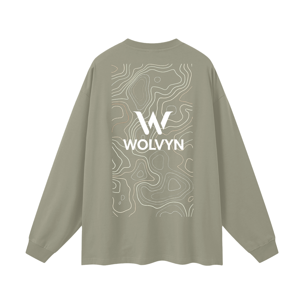 Wolvyn Oversized Unisex Long Sleeve T-Shirt - Wolvyn Apparel