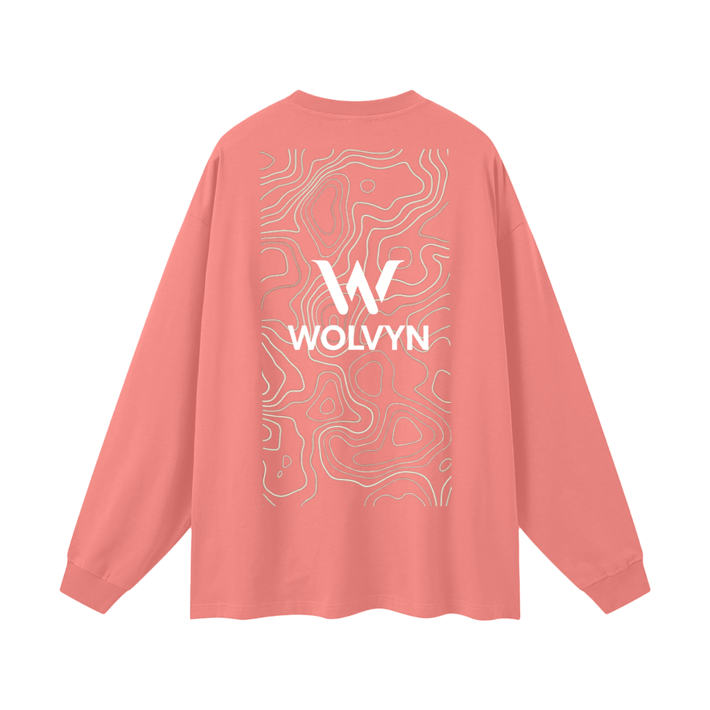 Wolvyn Oversized Unisex Long Sleeve T-Shirt - Wolvyn Apparel