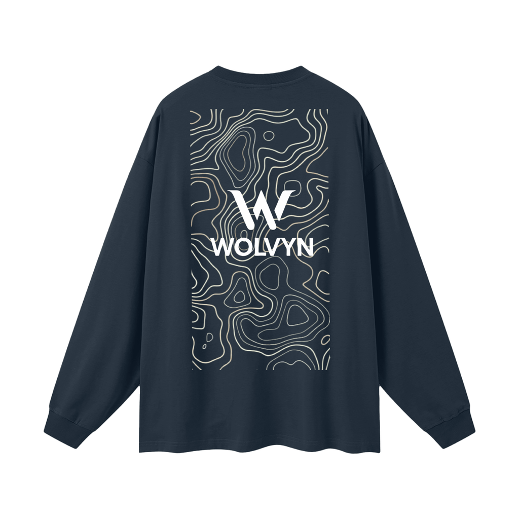 Wolvyn Oversized Unisex Long Sleeve T-Shirt - Wolvyn Apparel