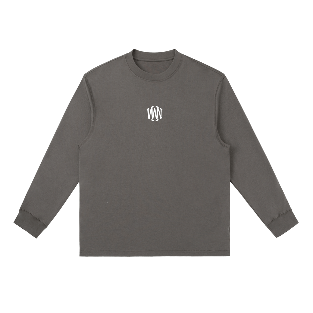 Wolvyn Passport Essential Crewneck Long - Sleeve T-Shirt - Wolvyn Apparel
