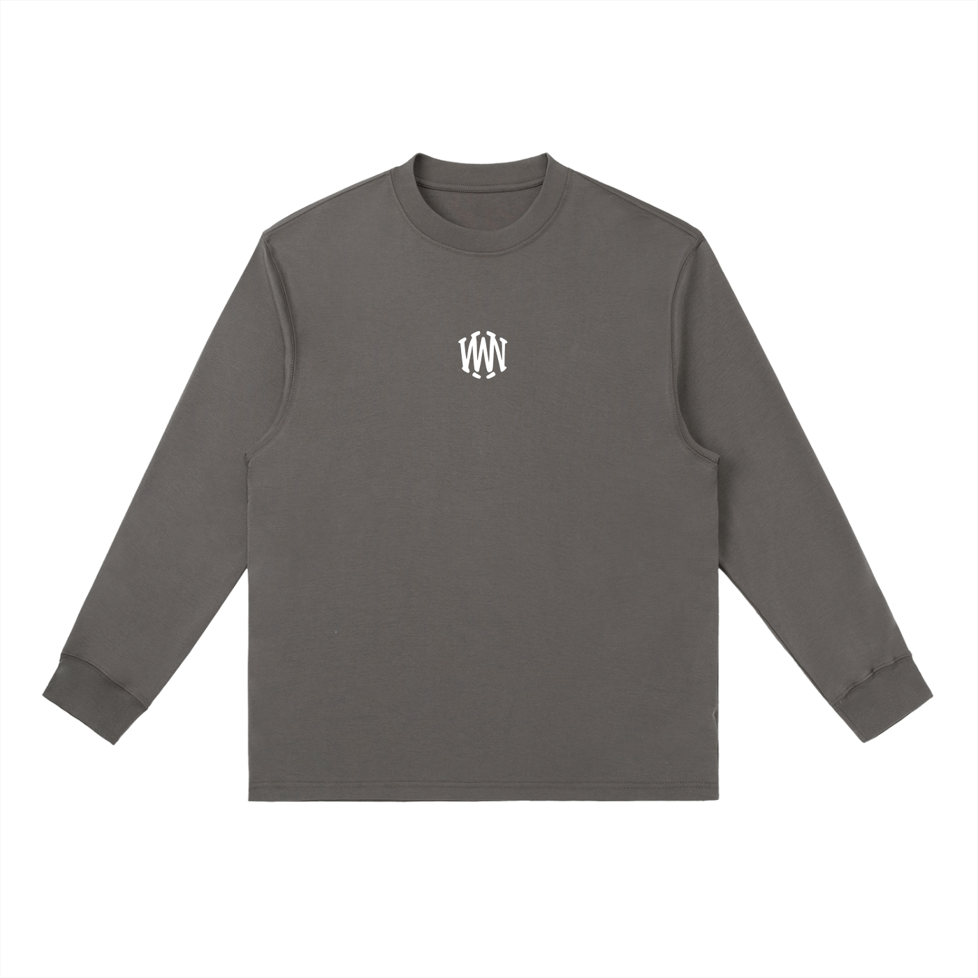 Wolvyn Passport Essential Crewneck Long - Sleeve T-Shirt - Wolvyn Apparel