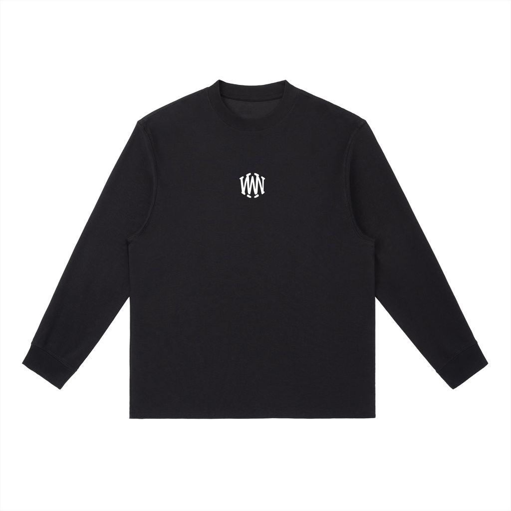 Wolvyn Passport Essential Crewneck Long - Sleeve T-Shirt - Wolvyn Apparel