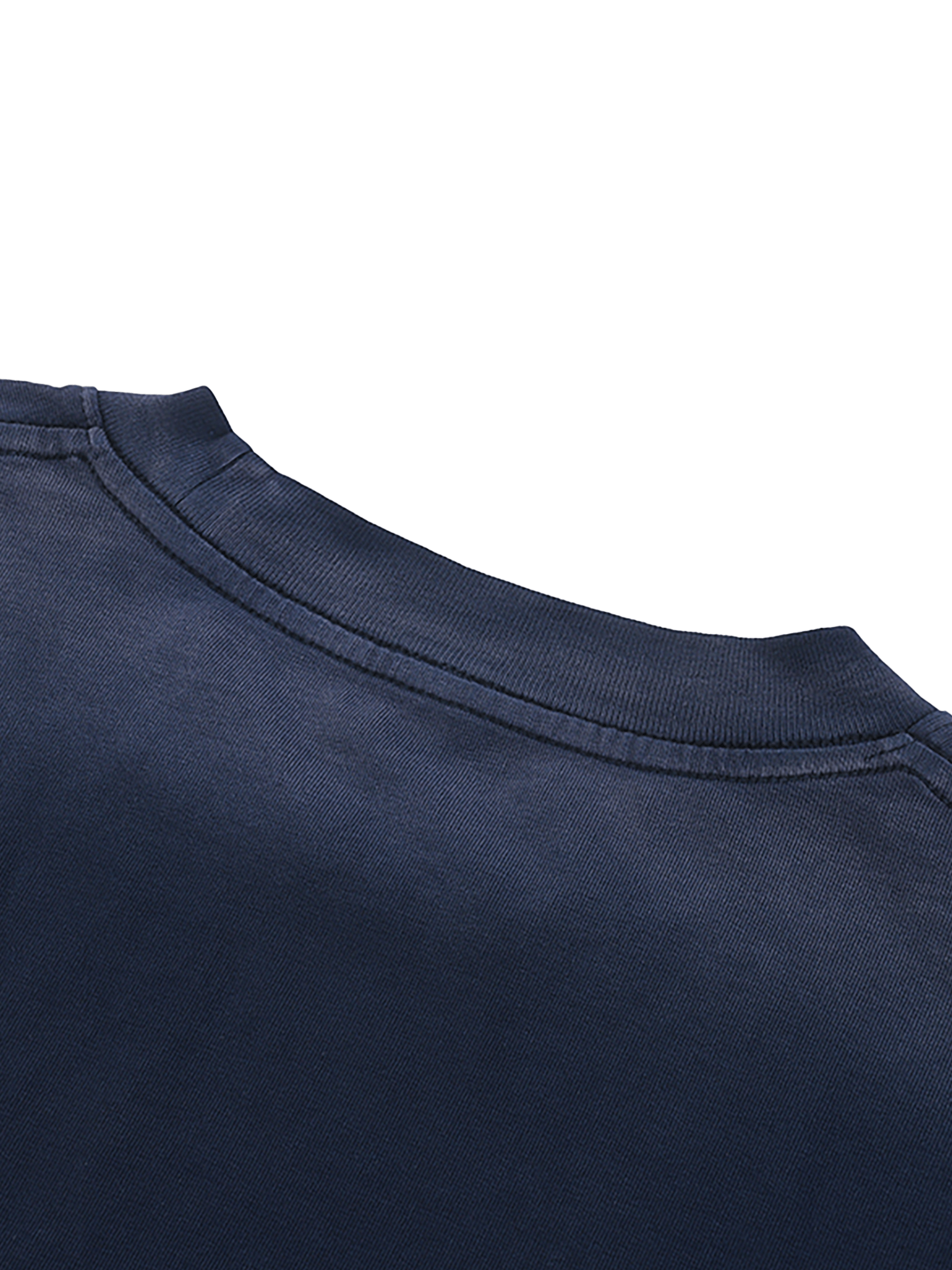 Wolvyn Petite Crew Neck Sunfade Edge T-Shirt - Wolvyn Apparel