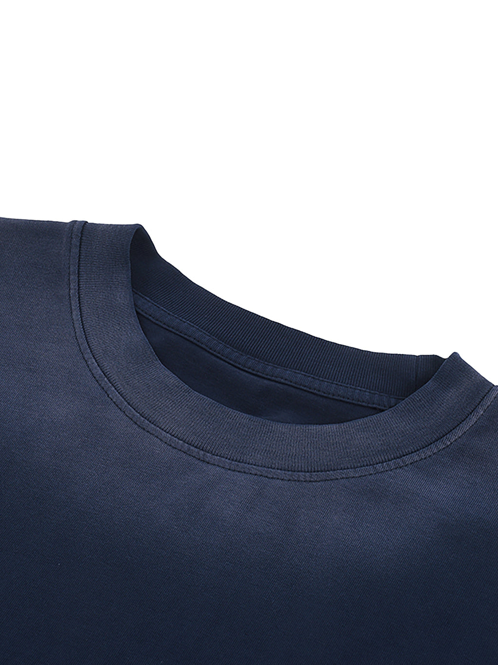 Wolvyn Petite Crew Neck Sunfade Edge T-Shirt - Wolvyn Apparel