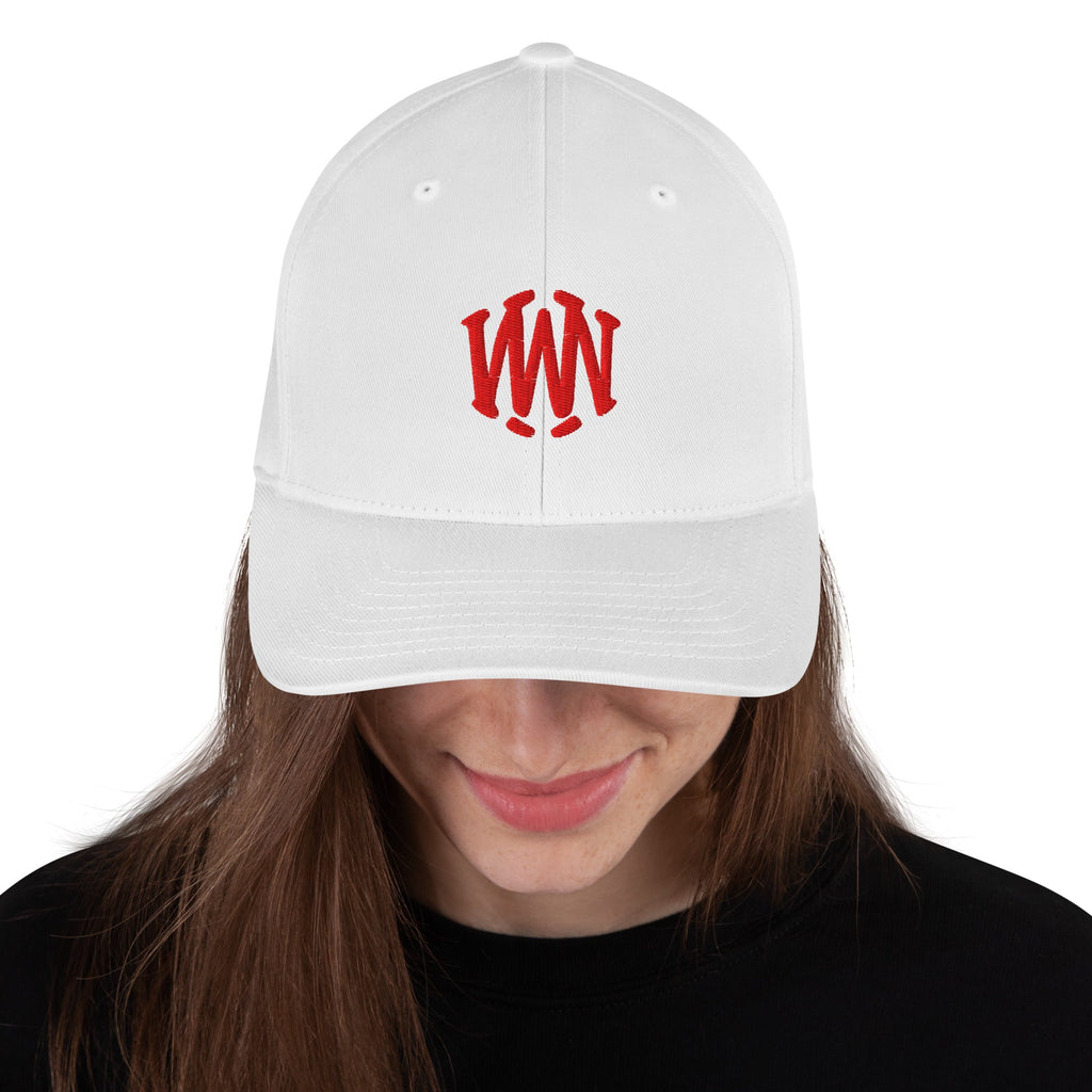 Wolvyn Red Stitch Structured Twill Cap - Wolvyn Apparel