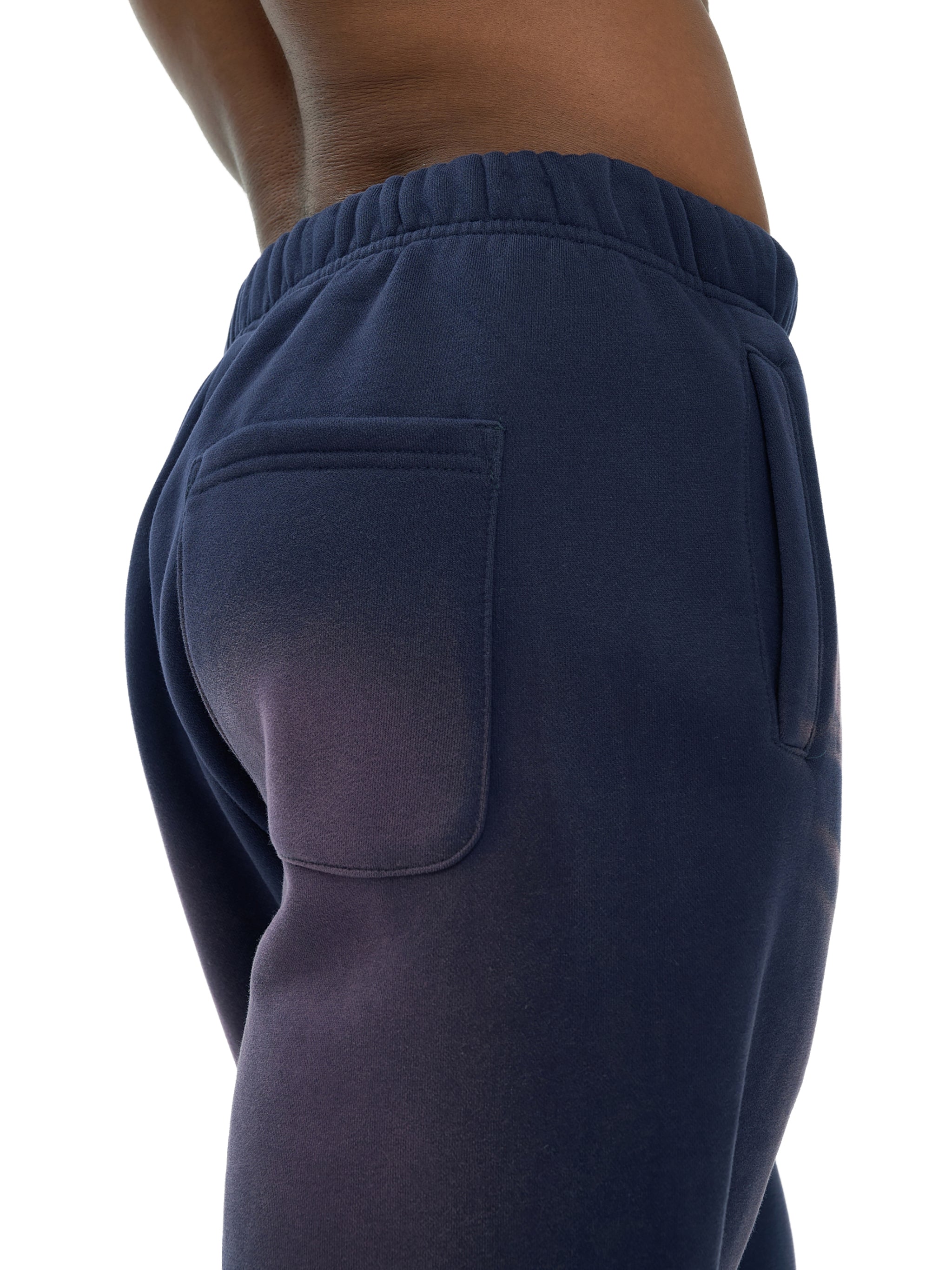 Wolvyn Rose Gold Sunfade Fleeced Sweatpants - Wolvyn Apparel