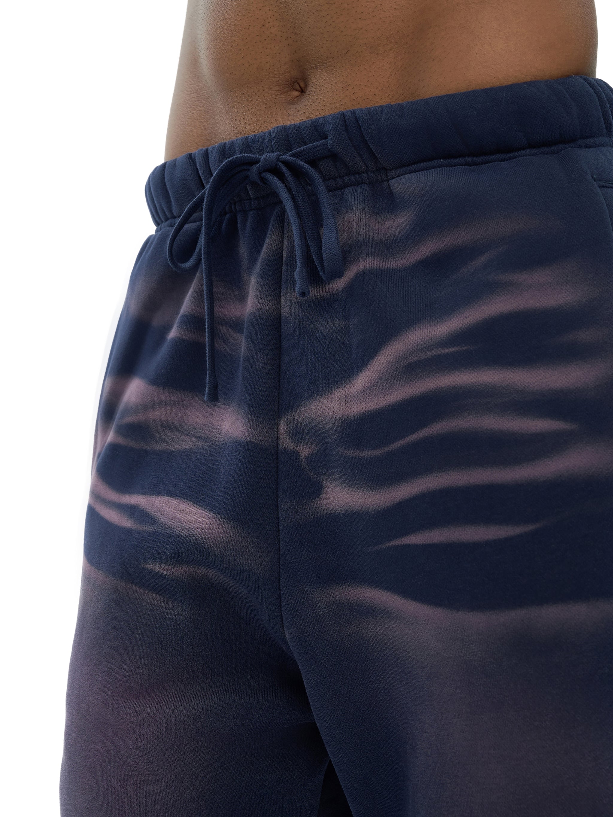 Wolvyn Rose Gold Sunfade Fleeced Sweatpants - Wolvyn Apparel