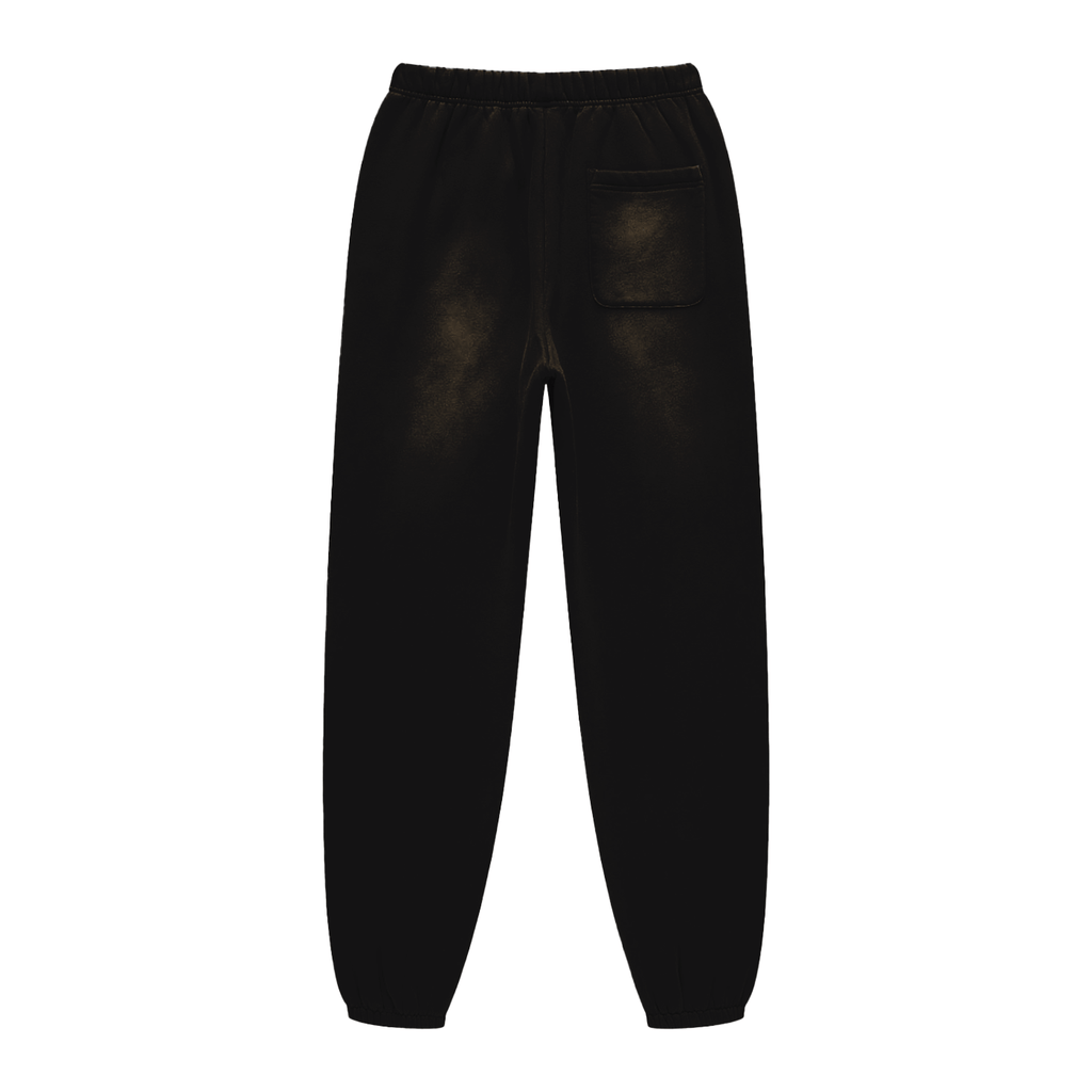 Wolvyn Rose Gold Sunfade Fleeced Sweatpants - Wolvyn Apparel