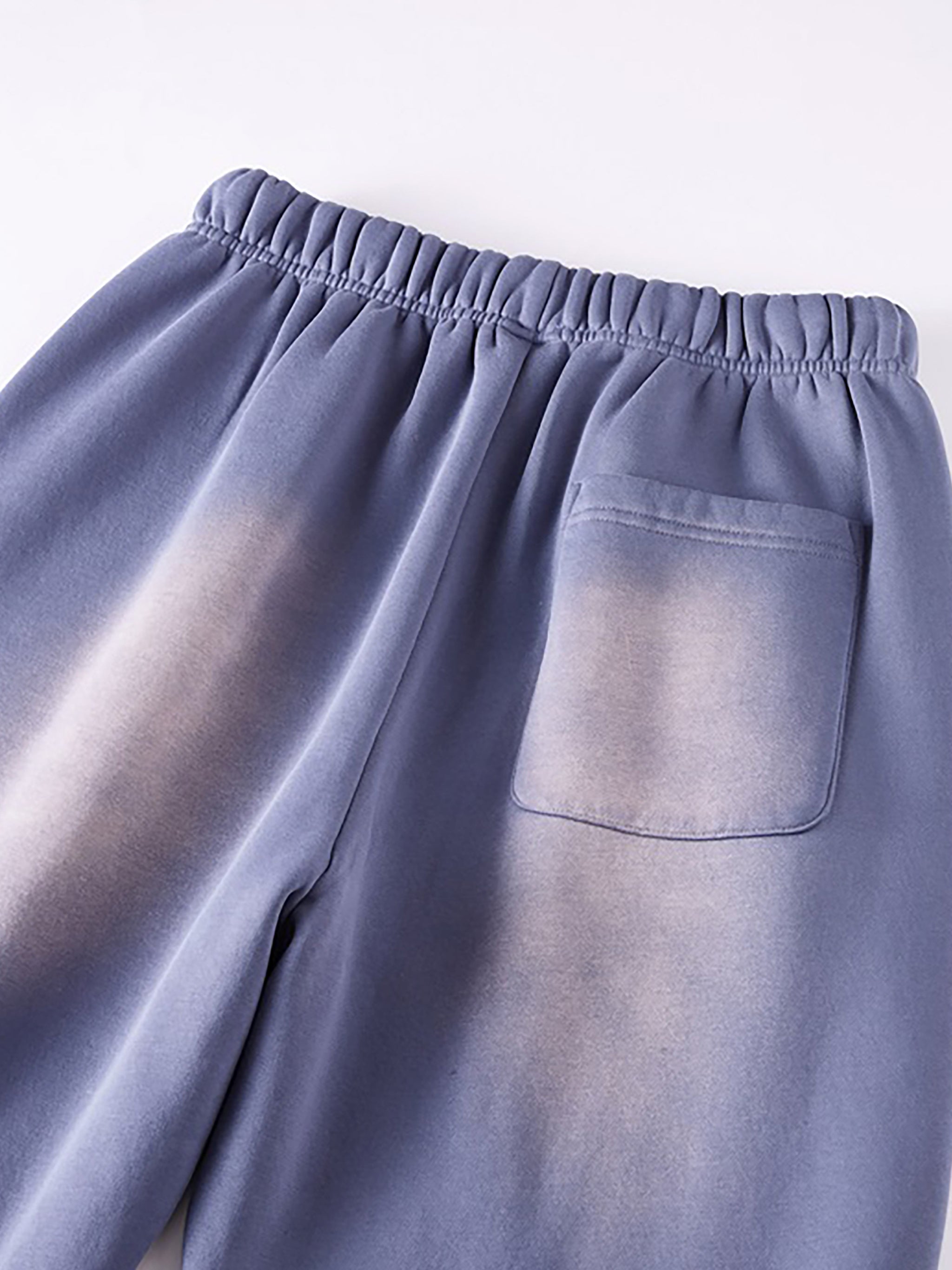 Wolvyn Rose Gold Sunfade Fleeced Sweatpants - Wolvyn Apparel