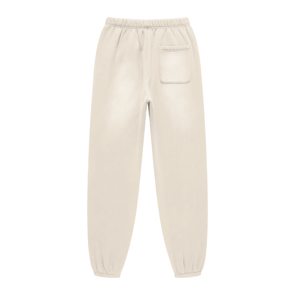 Wolvyn Rose Gold Sunfade Fleeced Sweatpants - Wolvyn Apparel