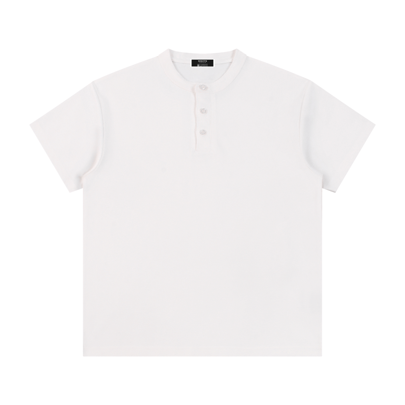 Wolvyn Short Sleeve Henley Shirt - Wolvyn Apparel