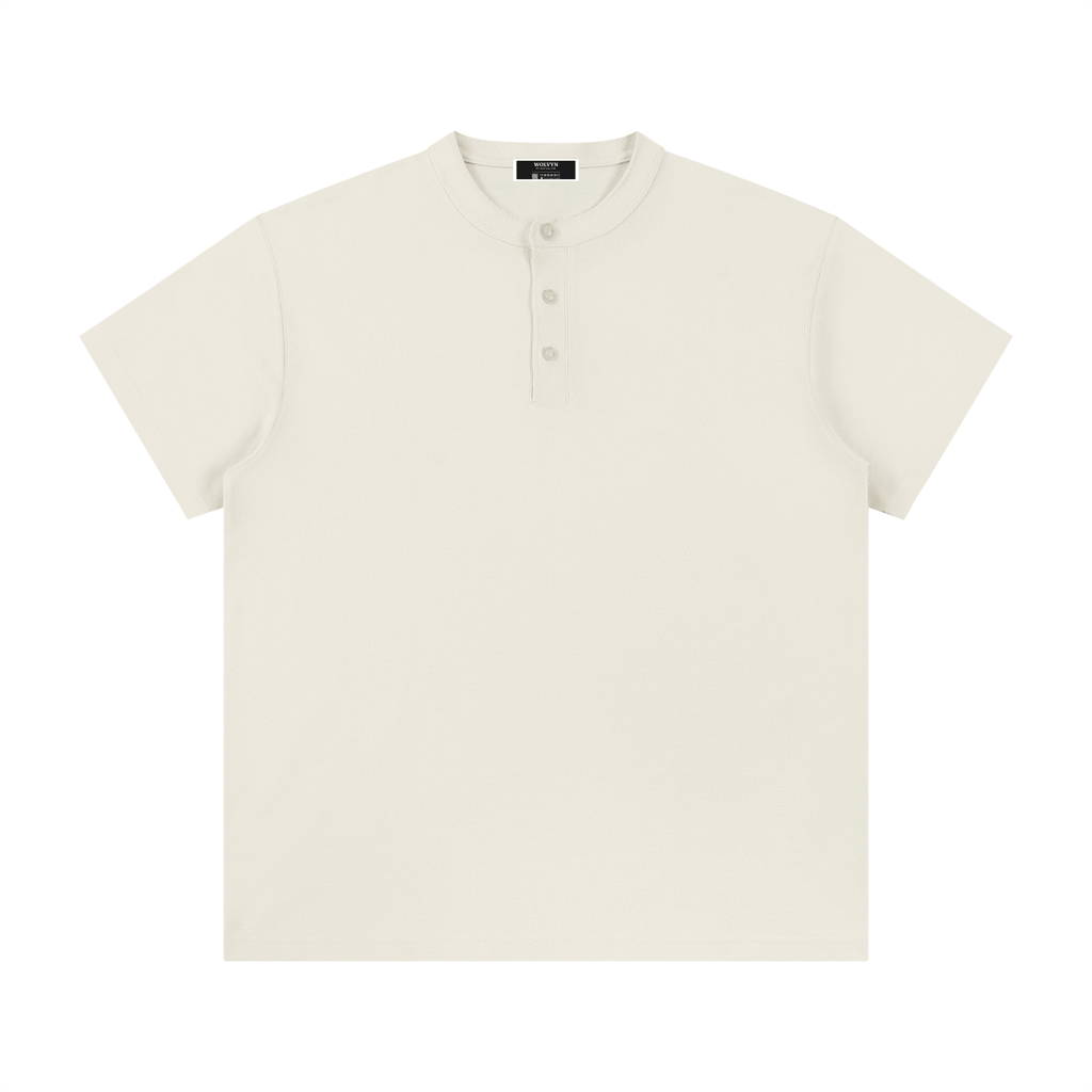 Wolvyn Short Sleeve Henley Shirt - Wolvyn Apparel