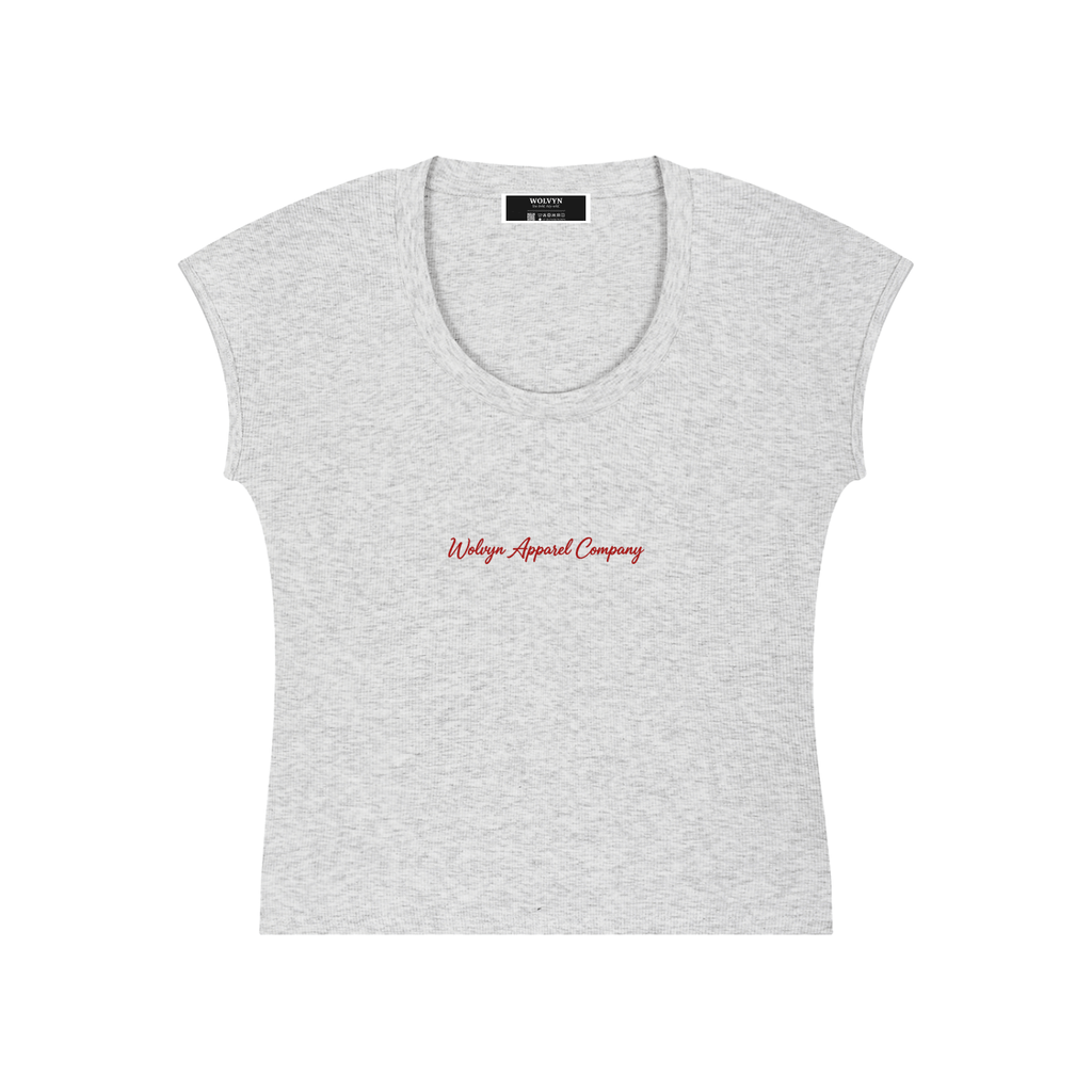 Wolvyn Sig Essential Bodycon T-Shirt - Wolvyn Apparel