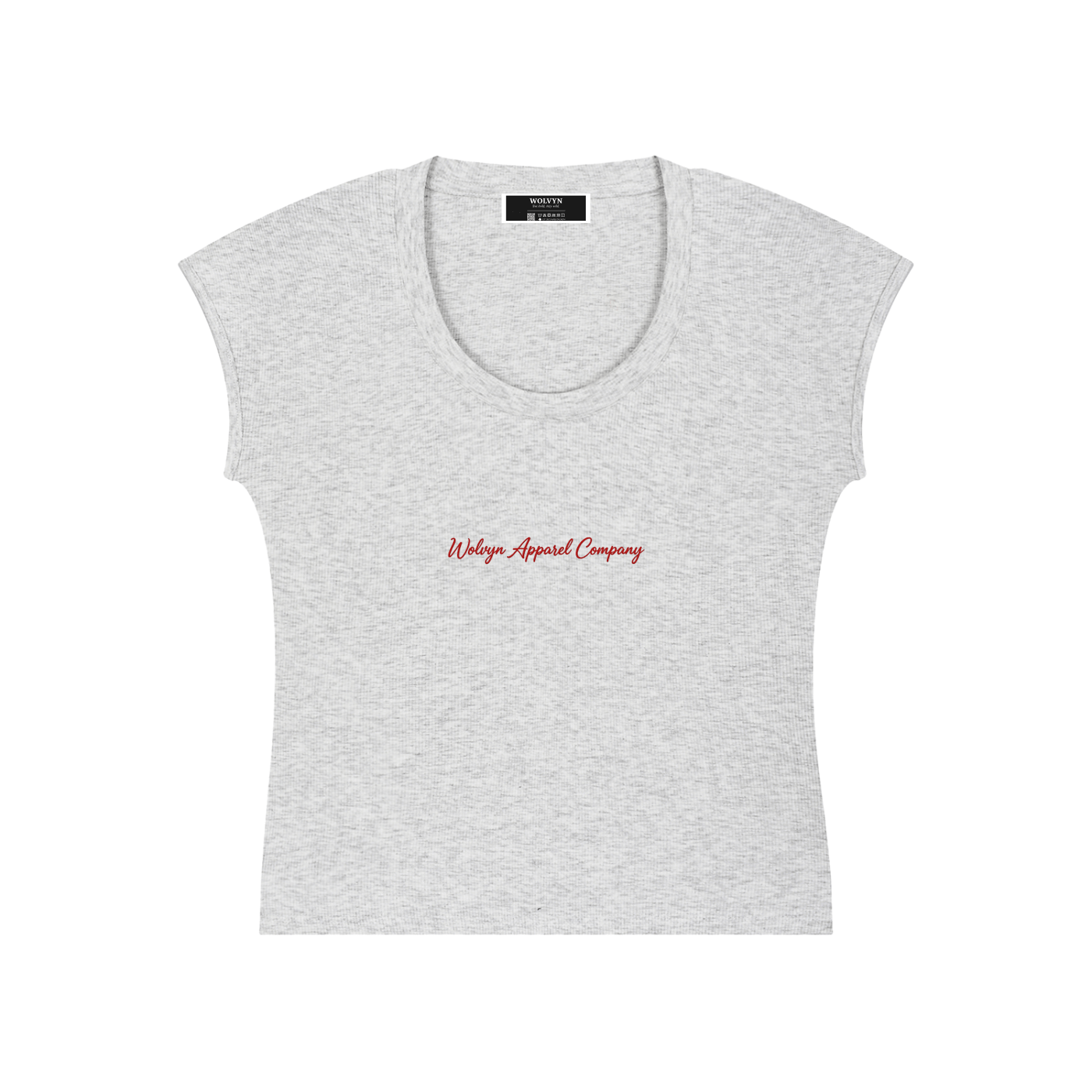 Wolvyn Sig Essential Bodycon T-Shirt - Wolvyn Apparel