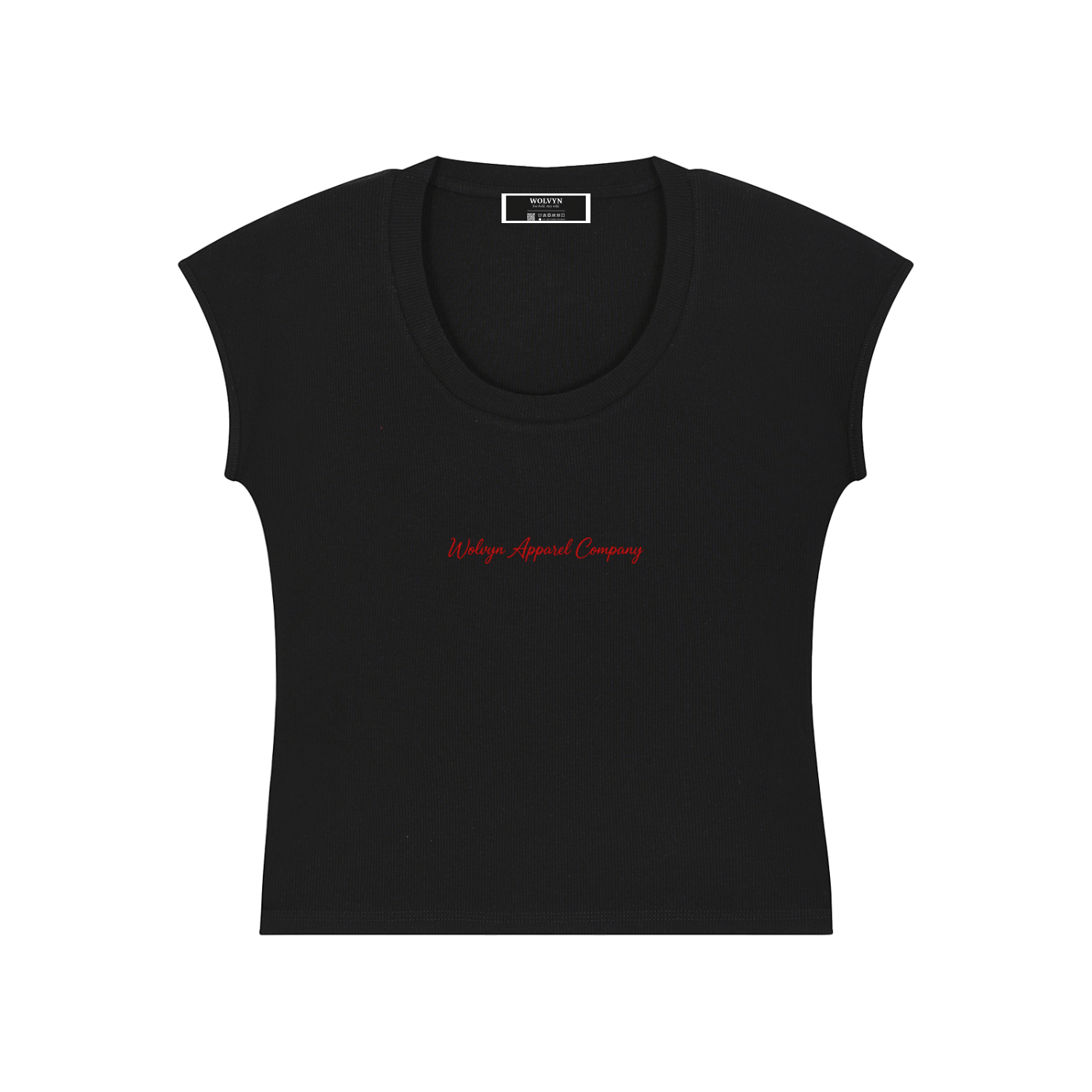 Wolvyn Sig Essential Bodycon T-Shirt - Wolvyn Apparel
