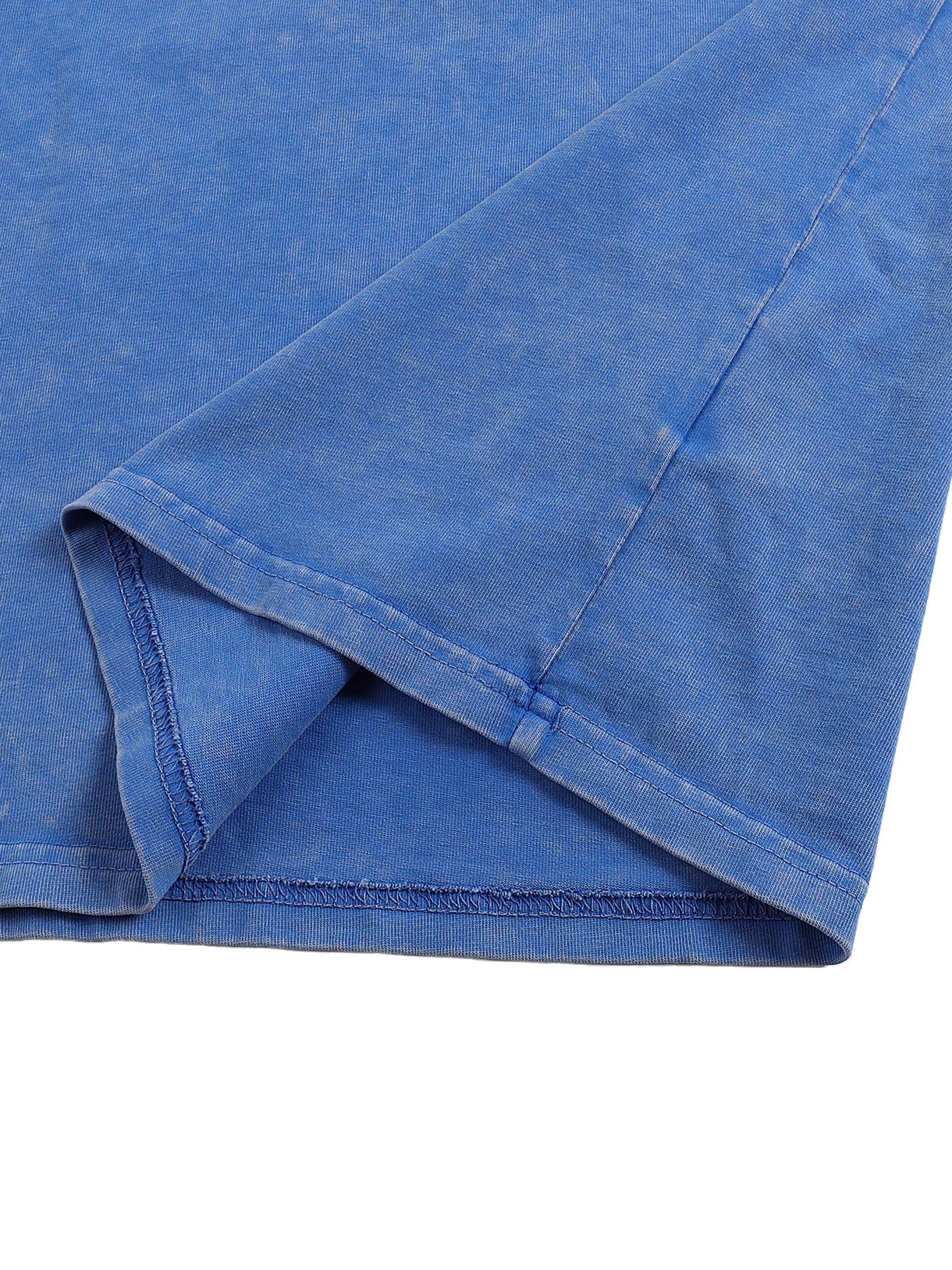 Wolvyn Signature Snow Washed Oversized Cotton T-Shirt - Wolvyn Apparel