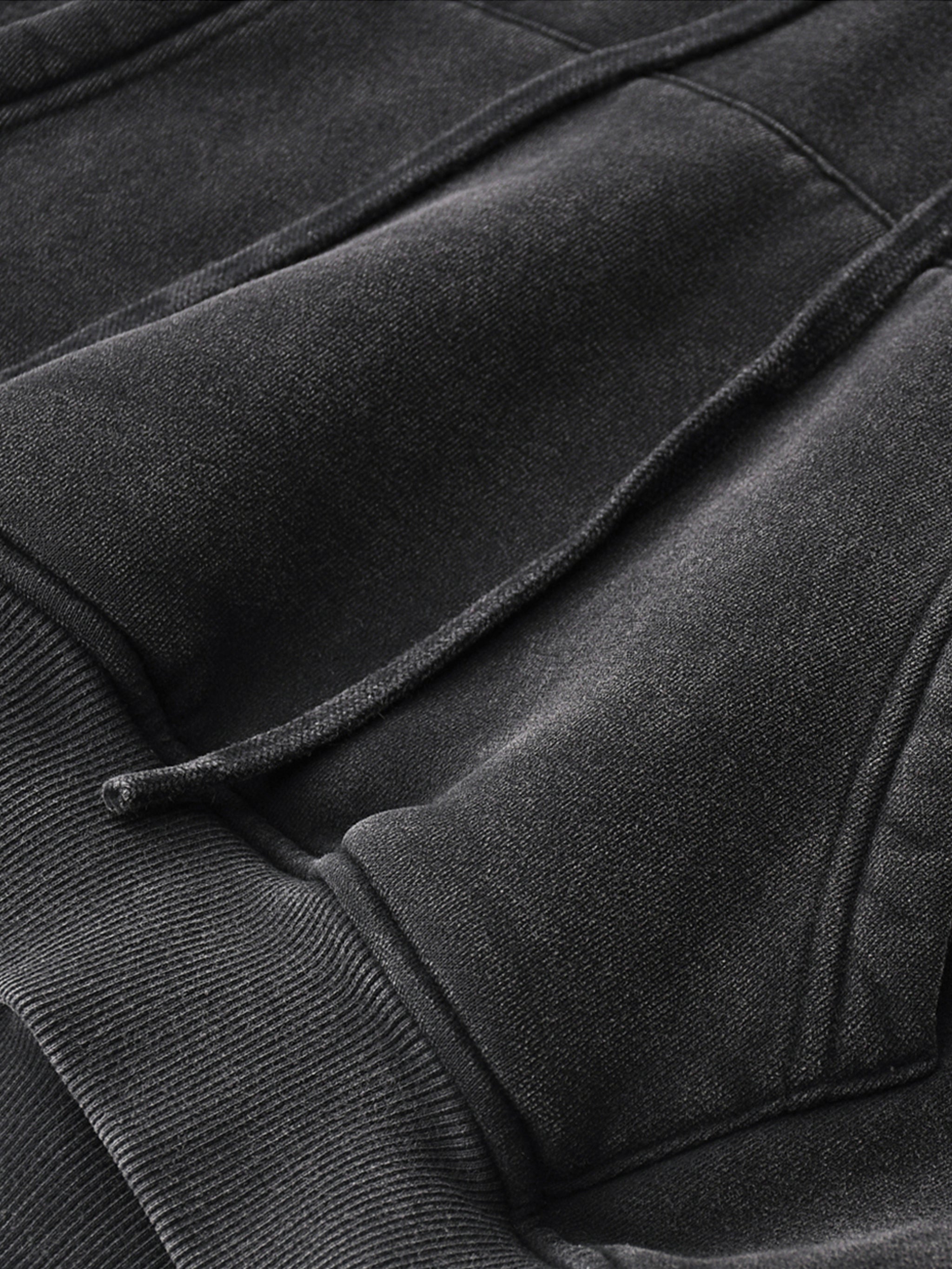 Wolvyn Snow Washed Cropped Hoodie - Wolvyn Apparel