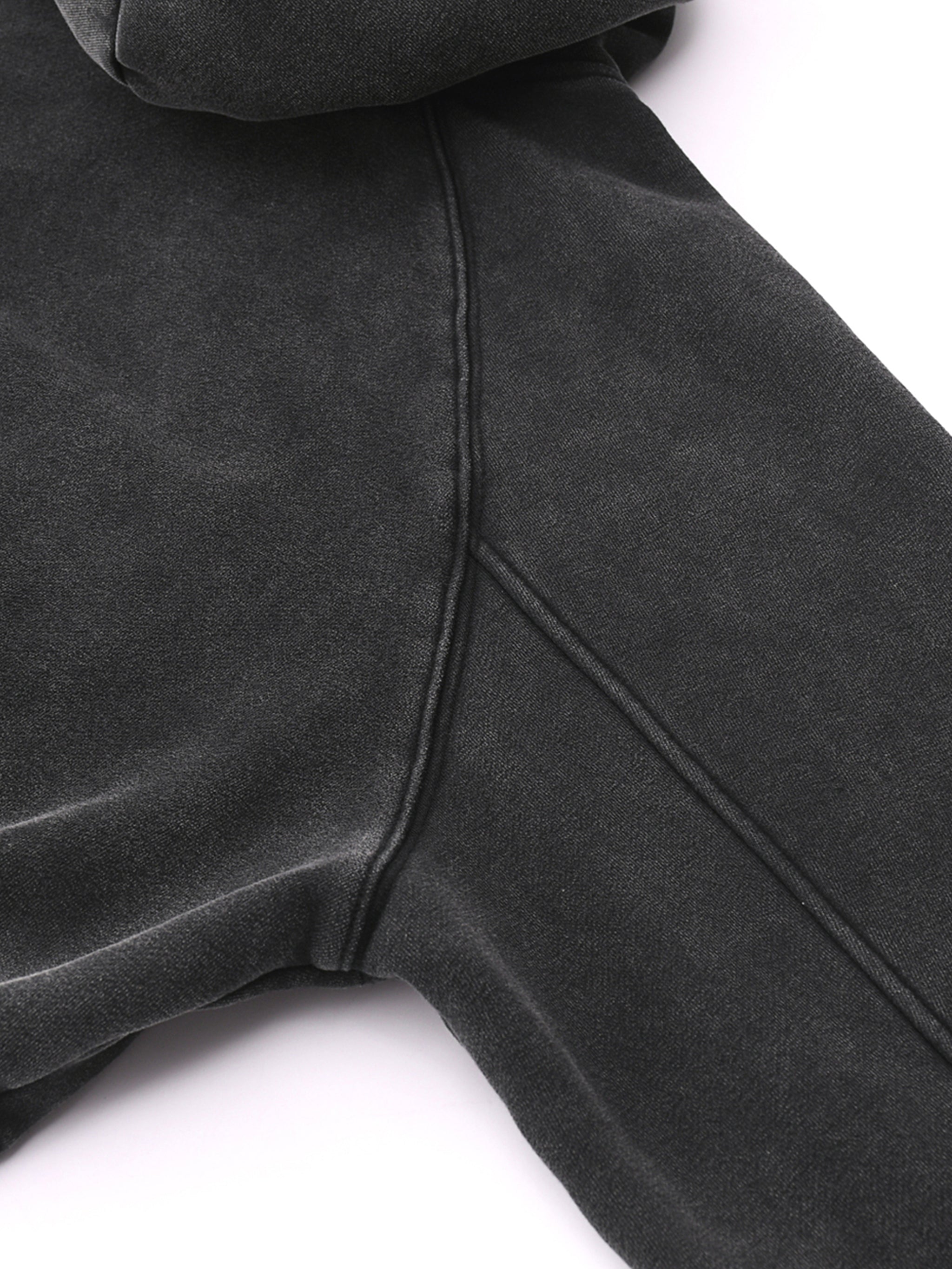 Wolvyn Snow Washed Cropped Hoodie - Wolvyn Apparel