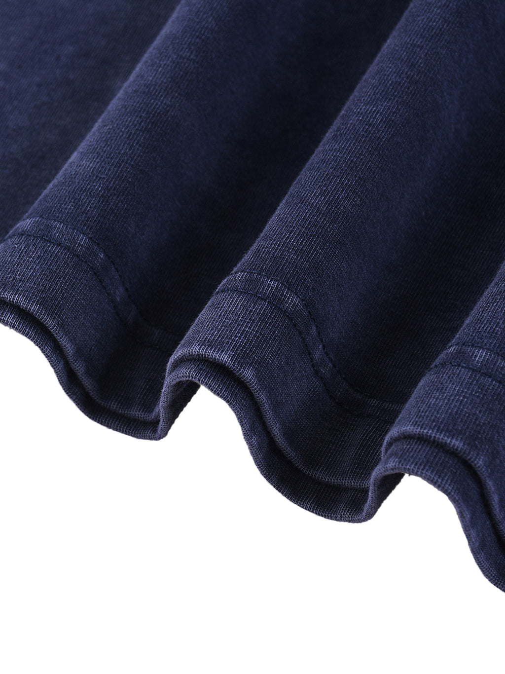 Wolvyn Snow Washed V - Neck Cotton T-Shirt - Wolvyn Apparel