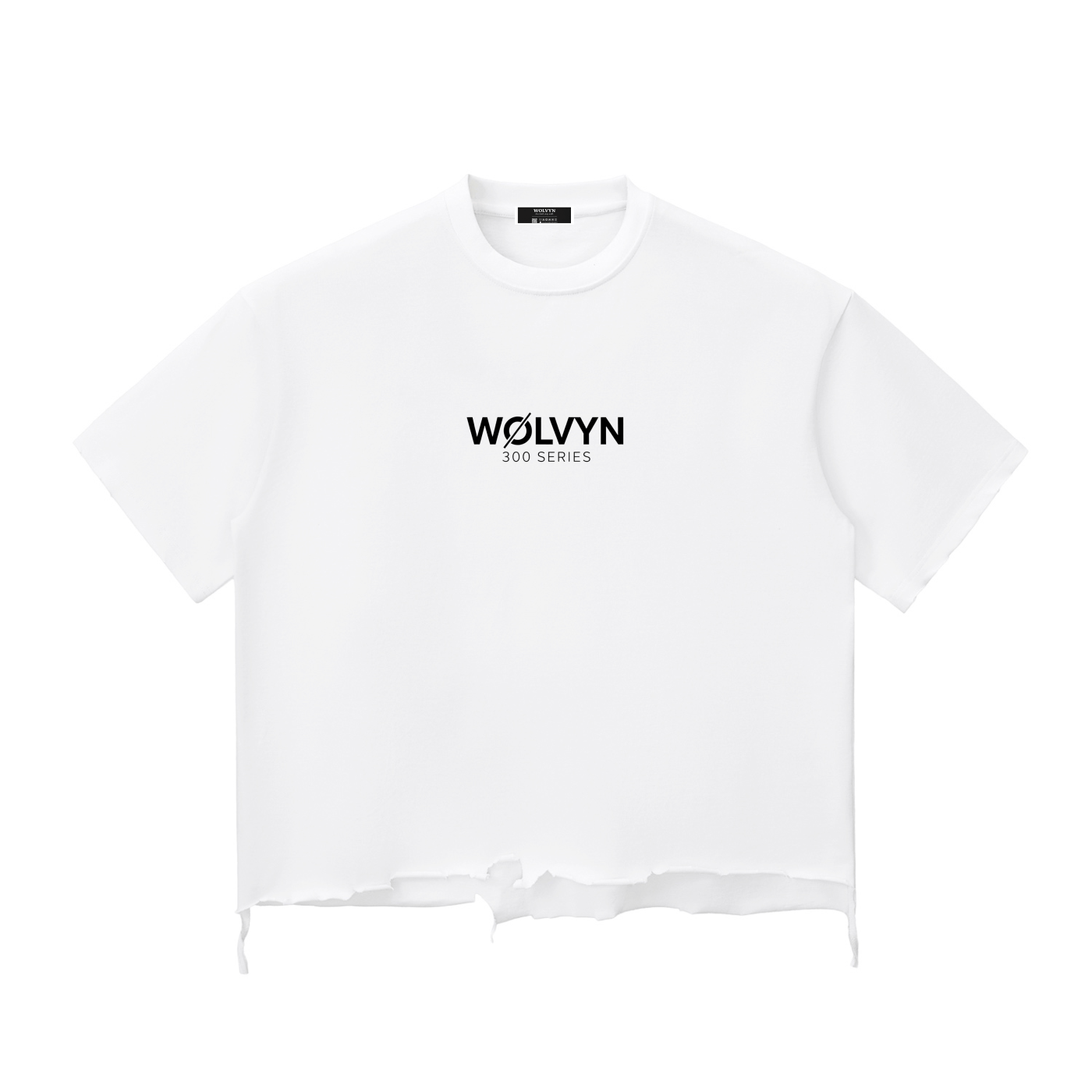 Wolvyn Sold Out Justice Snow Wash Raw - Hem Boxy T-shirt - Wolvyn Apparel