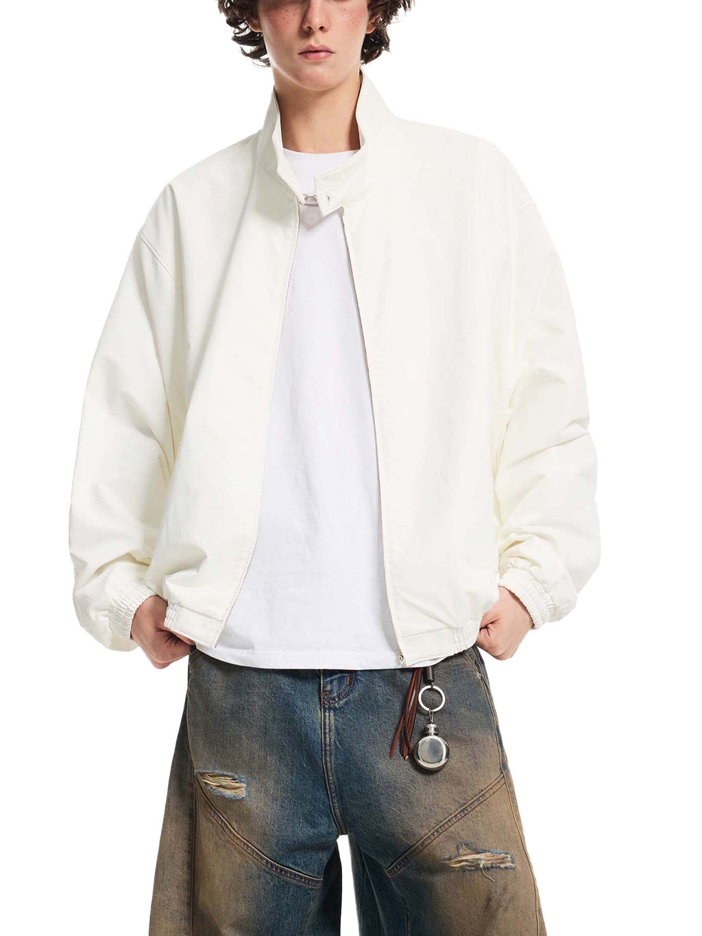 Wolvyn Stand Collar Bomber Jacket - Wolvyn Apparel