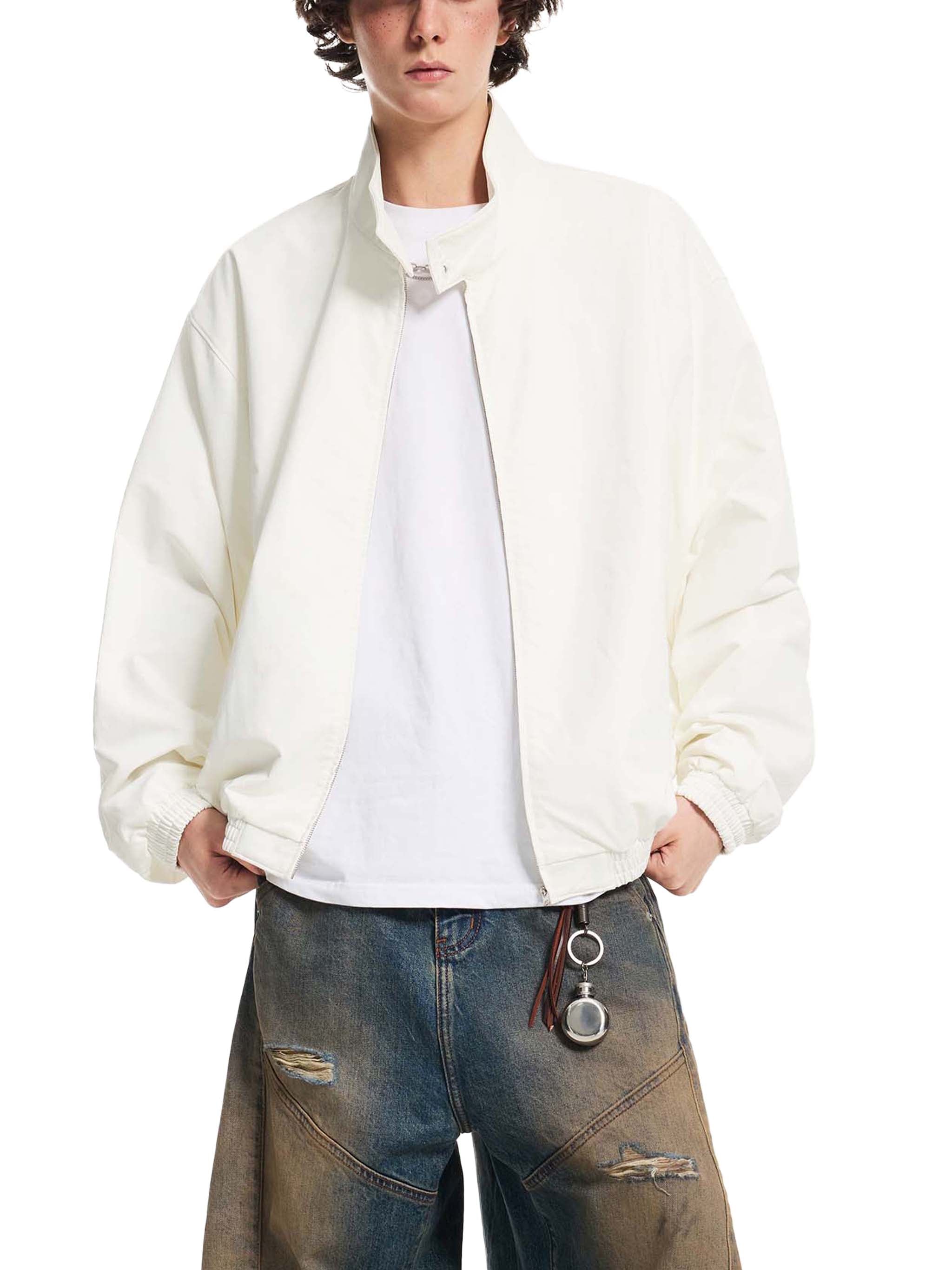 Wolvyn Stand Collar Bomber Jacket - Wolvyn Apparel