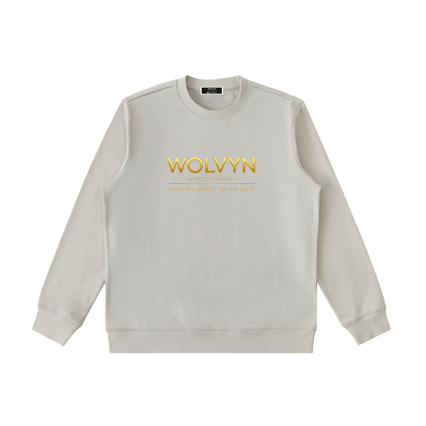Wolvyn Street to Elite Essential Heavyweight Crewneck Sweatshirt - Wolvyn Apparel