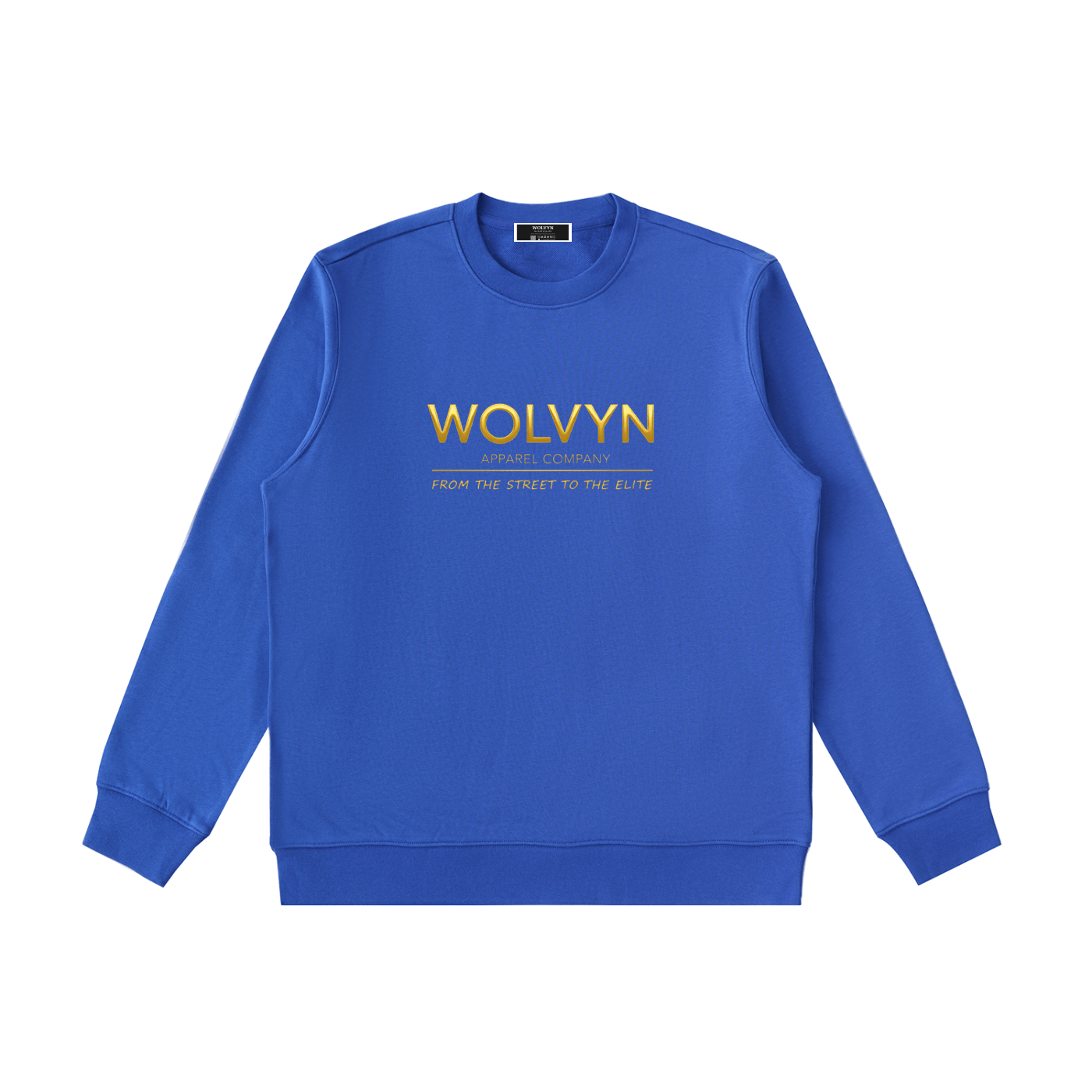 Wolvyn Street to Elite Essential Heavyweight Crewneck Sweatshirt - Wolvyn Apparel