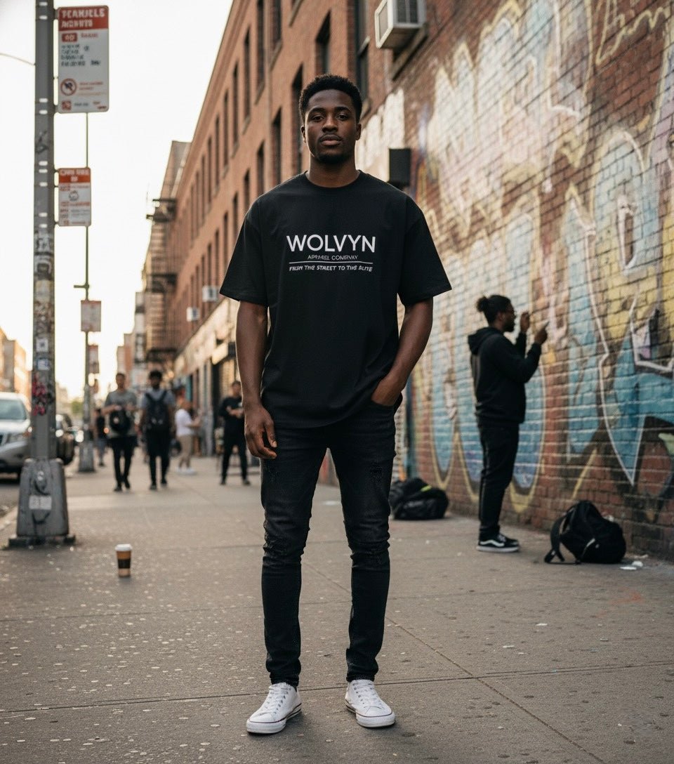 Wolvyn Street to Elite Pure Cotton T-Shirt - Wolvyn Apparel