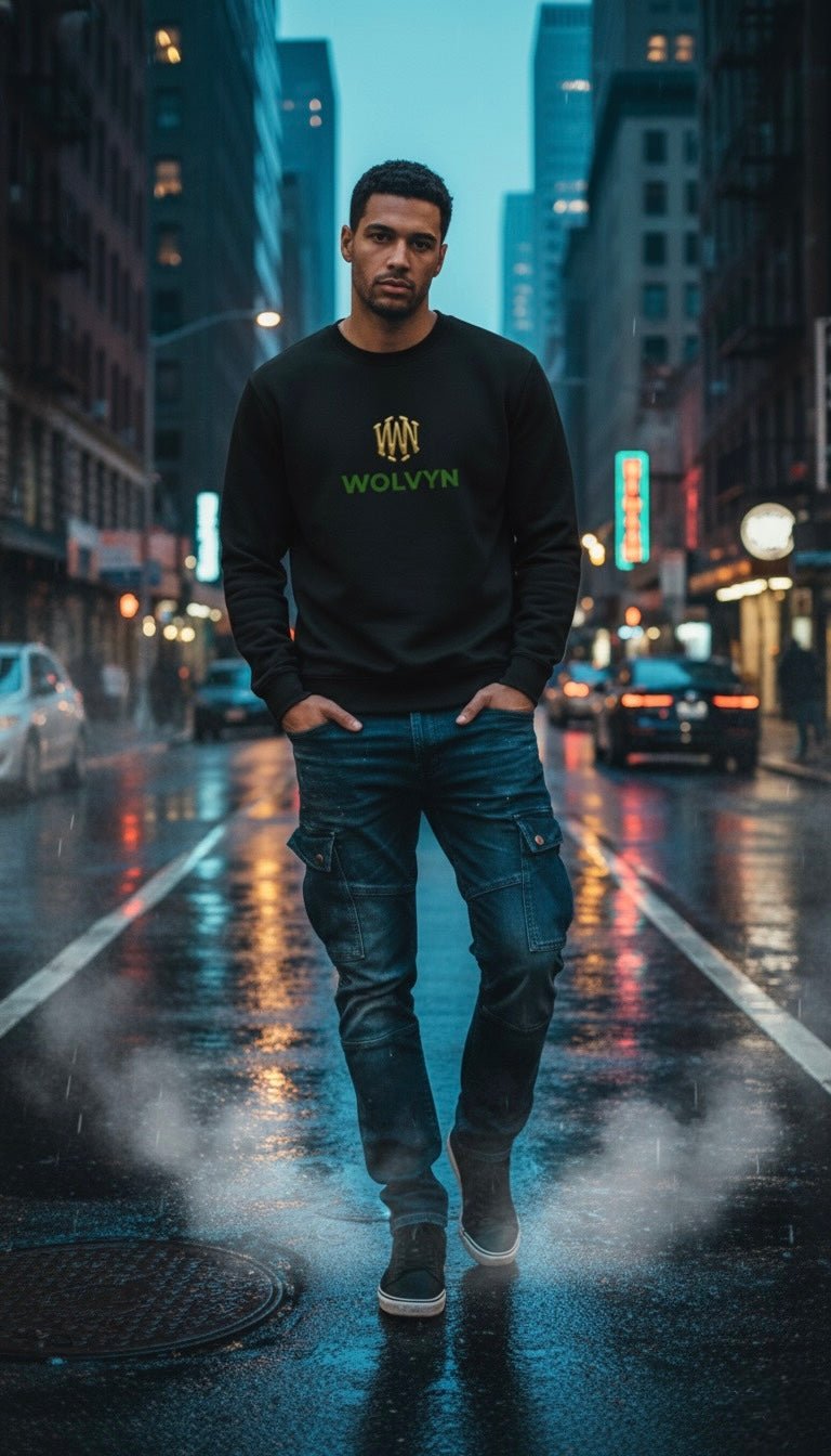 Wolvyn Streetwear Unisex Cotton Pullover - Wolvyn Apparel