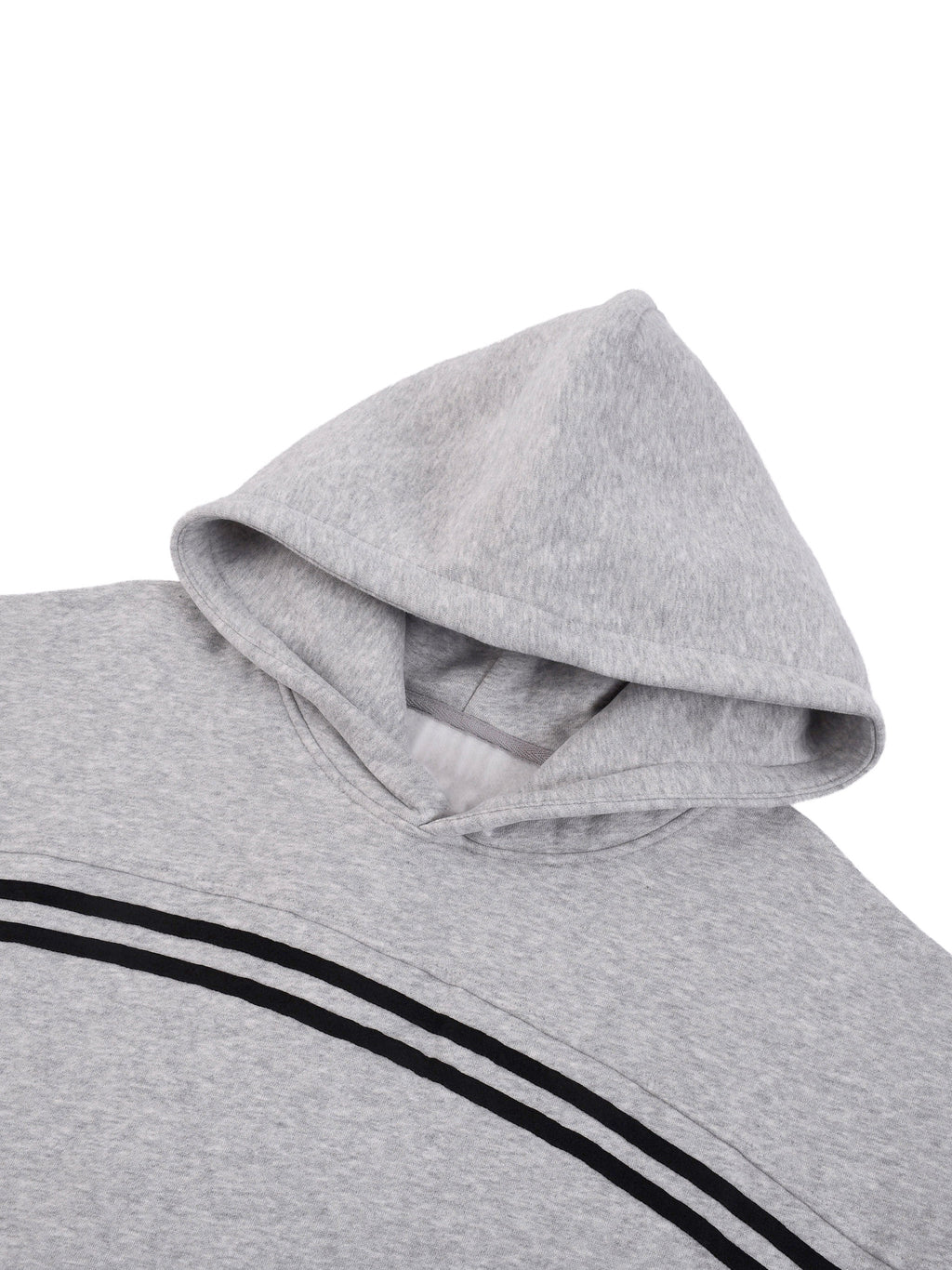 Wolvyn Strip Sun Fade Contrast Tape Fleece Hoodie - Wolvyn Apparel