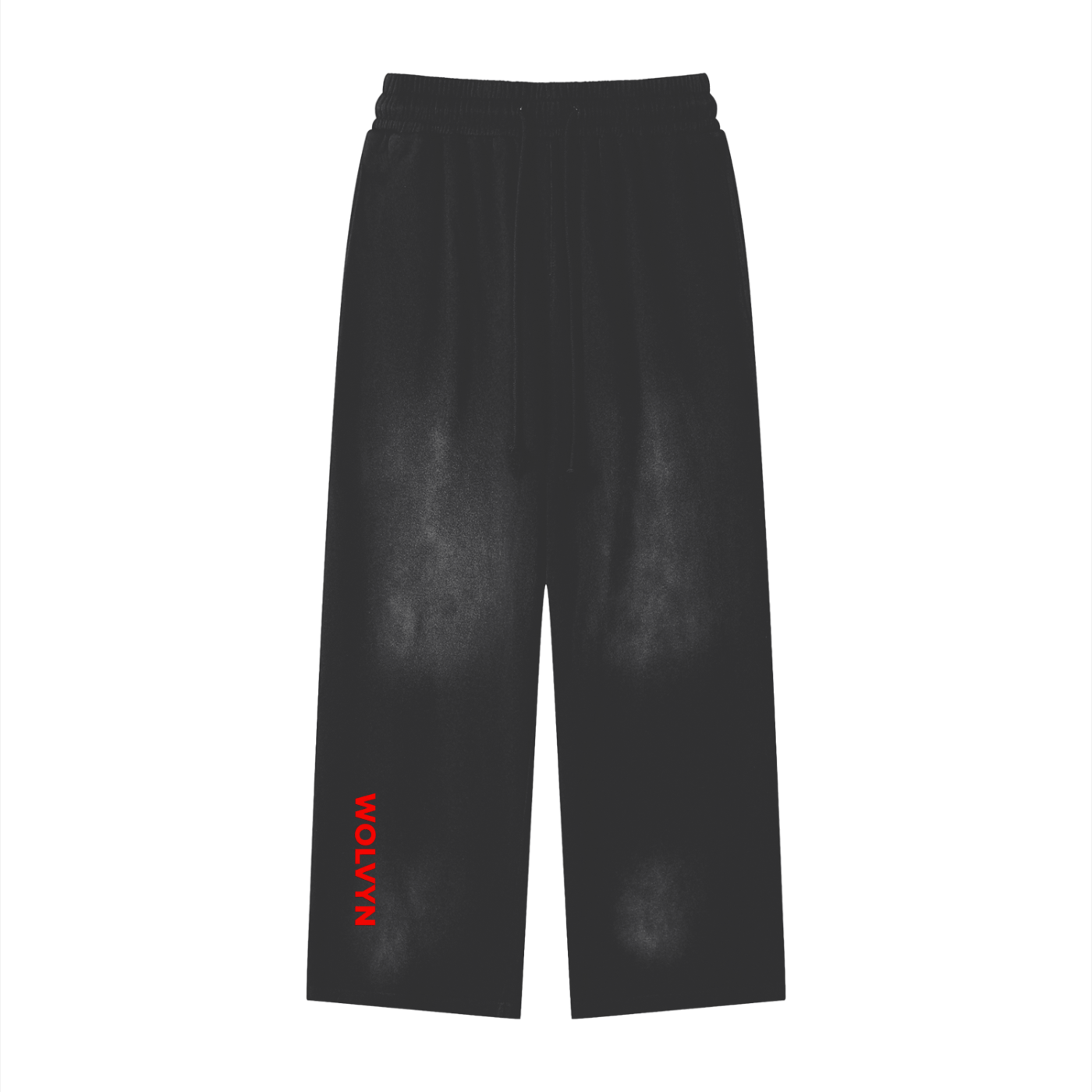 Wolvyn Sunfade Loose Fit Cotton Sweatpants unisex thick 350g drawstring waist handcrafted 40×52 cm print