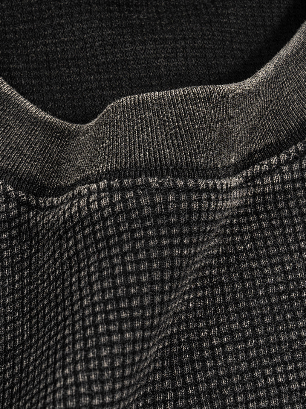 Wolvyn Textured Waffle Washed Boxy T-Shirt - Wolvyn Apparel