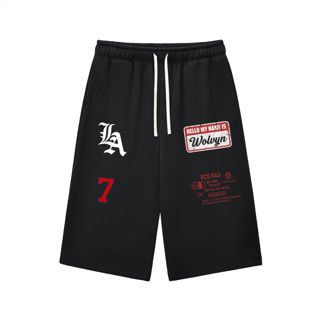 Wolvyn The Brand Relaxed Drawstring 3/4 Sweatpants - Wolvyn Apparel