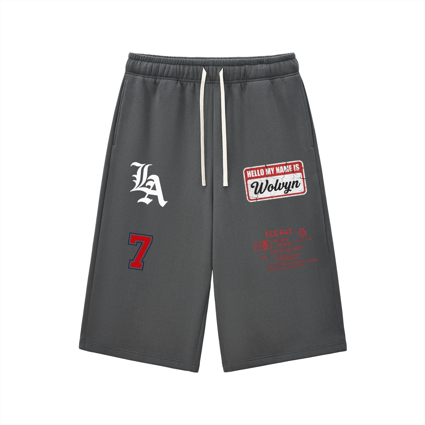 Wolvyn The Brand Relaxed Drawstring 3/4 Sweatpants - Wolvyn Apparel