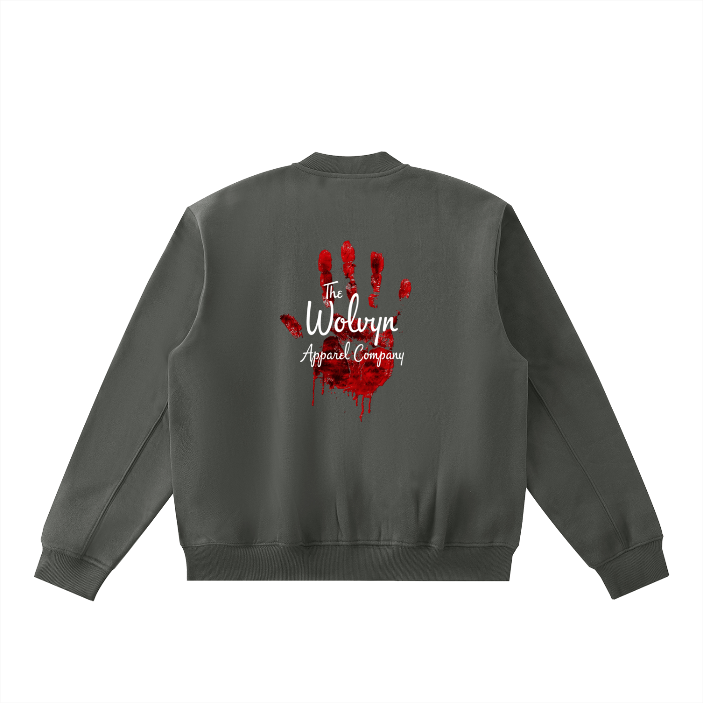 Wolvyn “The Brand” Zip - Up Fleeced Varsity Jacket - Wolvyn Apparel