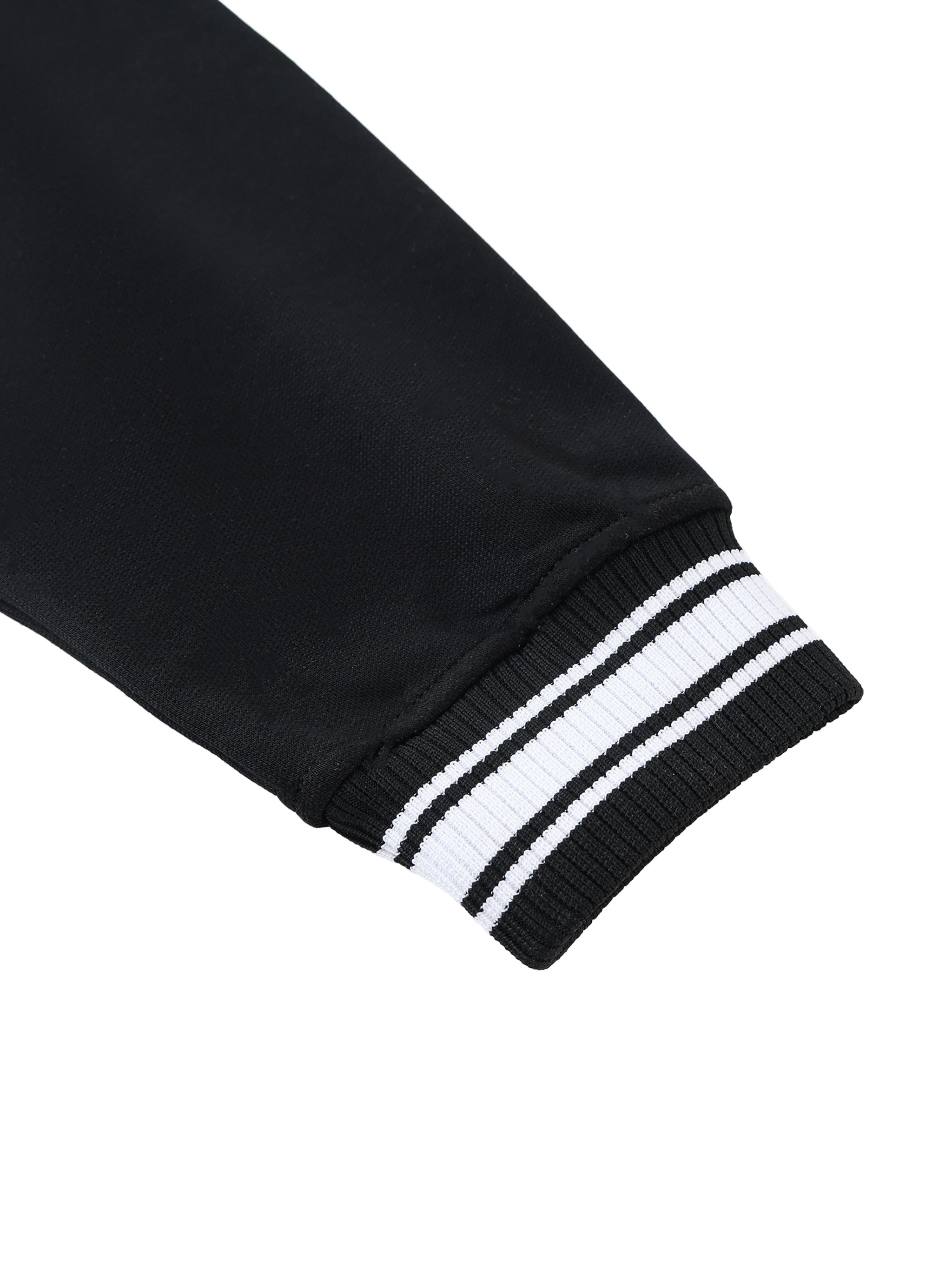 Wolvyn The Nun Contrast Trim Raglan Varsity Jacket - Wolvyn Apparel