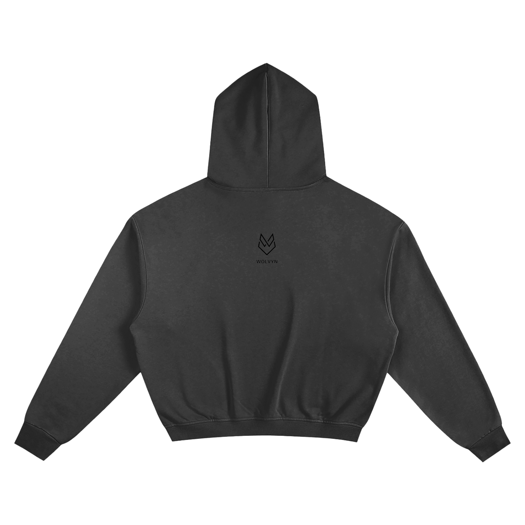 Wolvyn Unisex Cotton Cropped Hoodie - Wolvyn Apparel