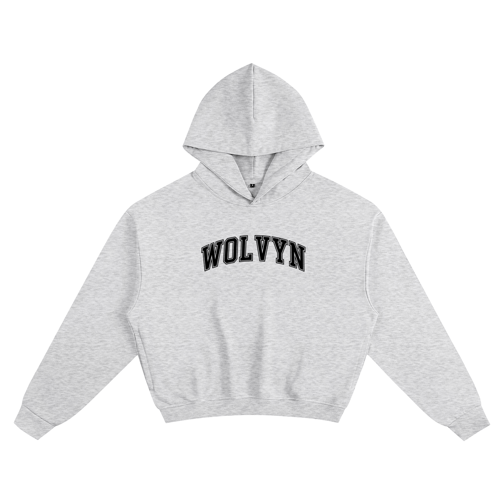 Wolvyn Unisex Cotton Cropped Hoodie - Wolvyn Apparel