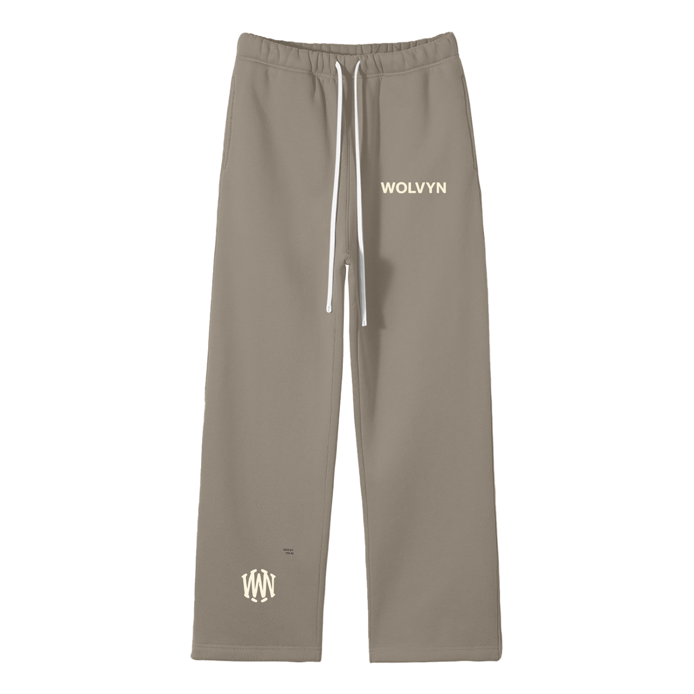 Wolvyn Unisex Solid Color Fleece Straight Leg Pants - Wolvyn Apparel