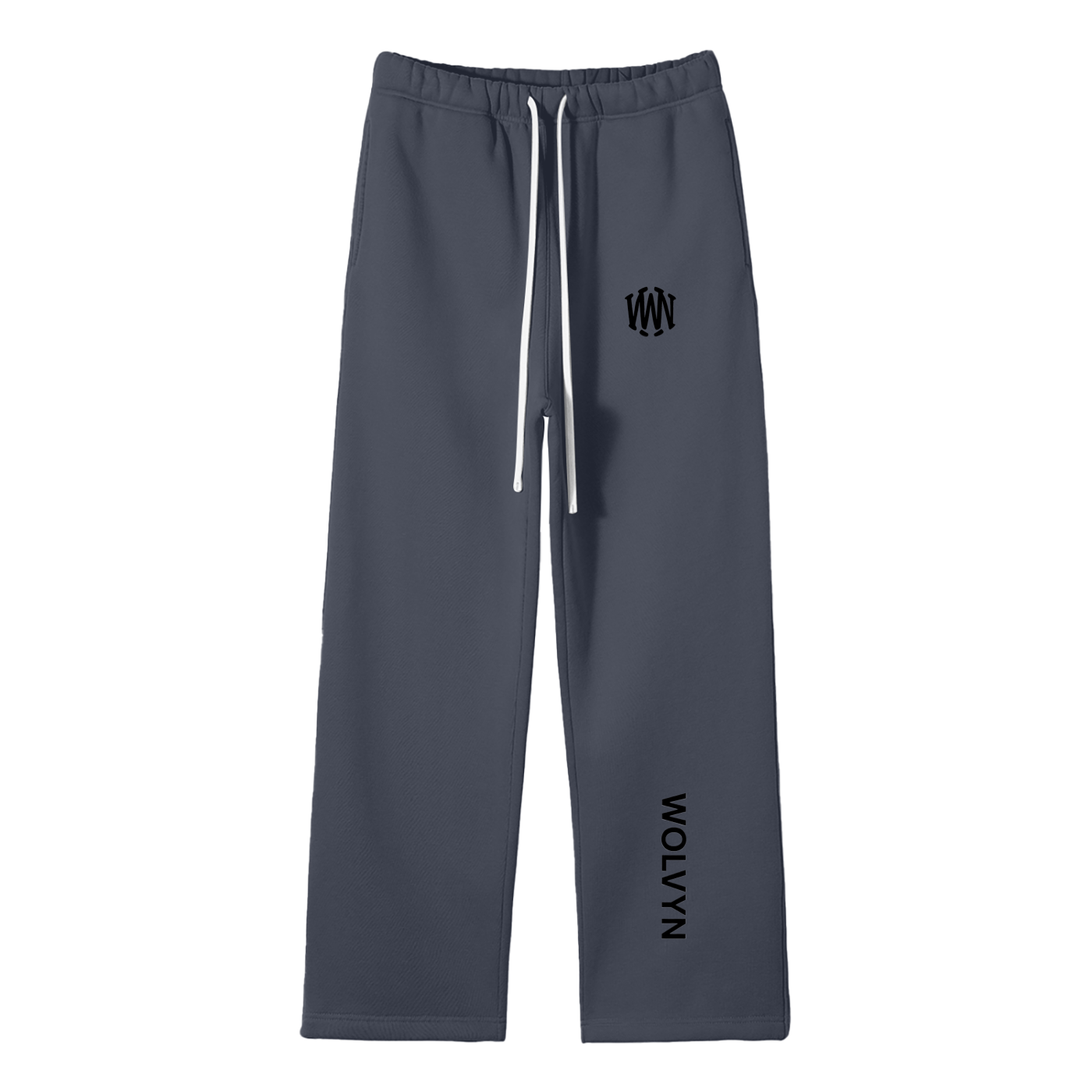 Wolvyn Unisex Solid Color Fleece Straight Leg Pants - Wolvyn Apparel