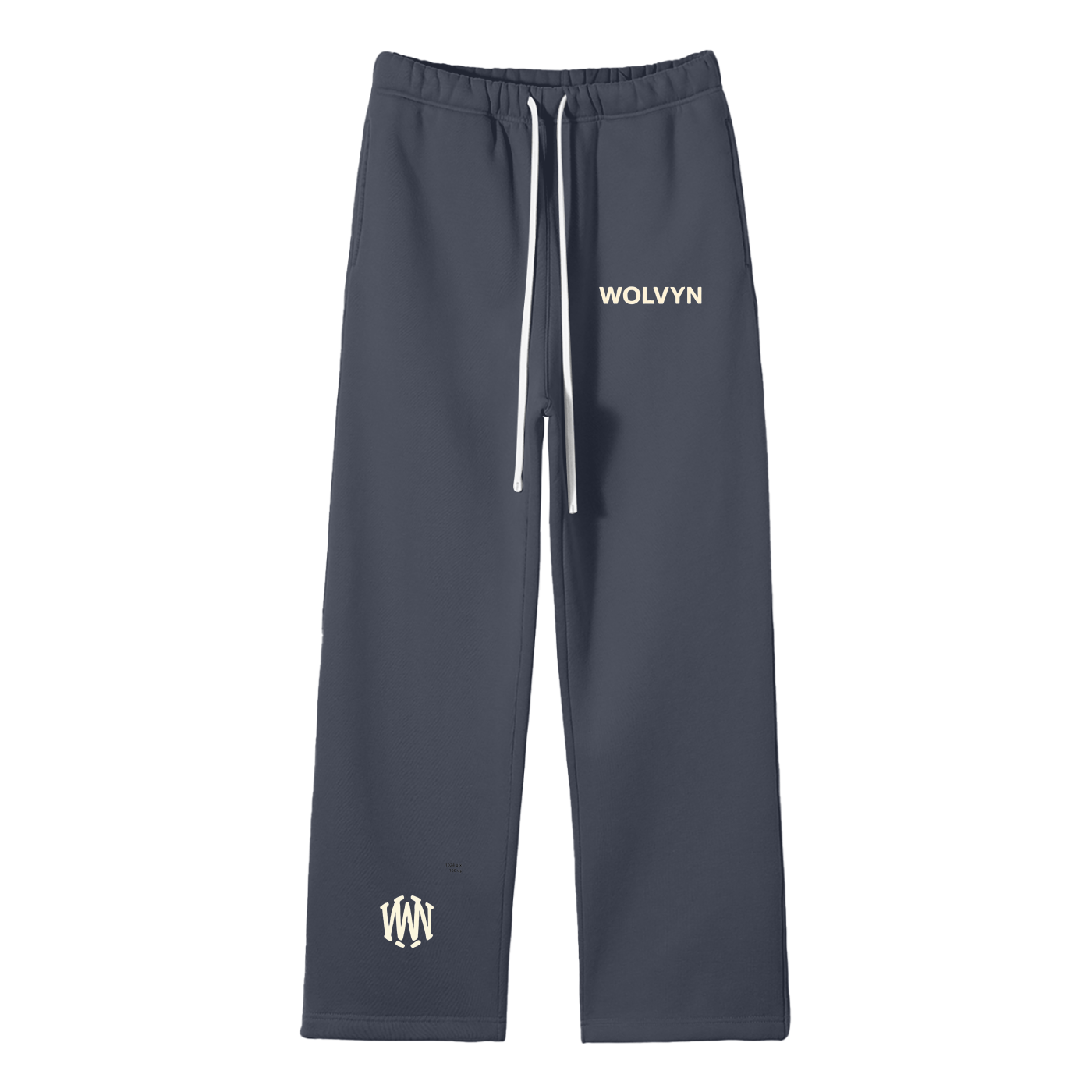 Wolvyn Unisex Solid Color Fleece Straight Leg Pants - Wolvyn Apparel