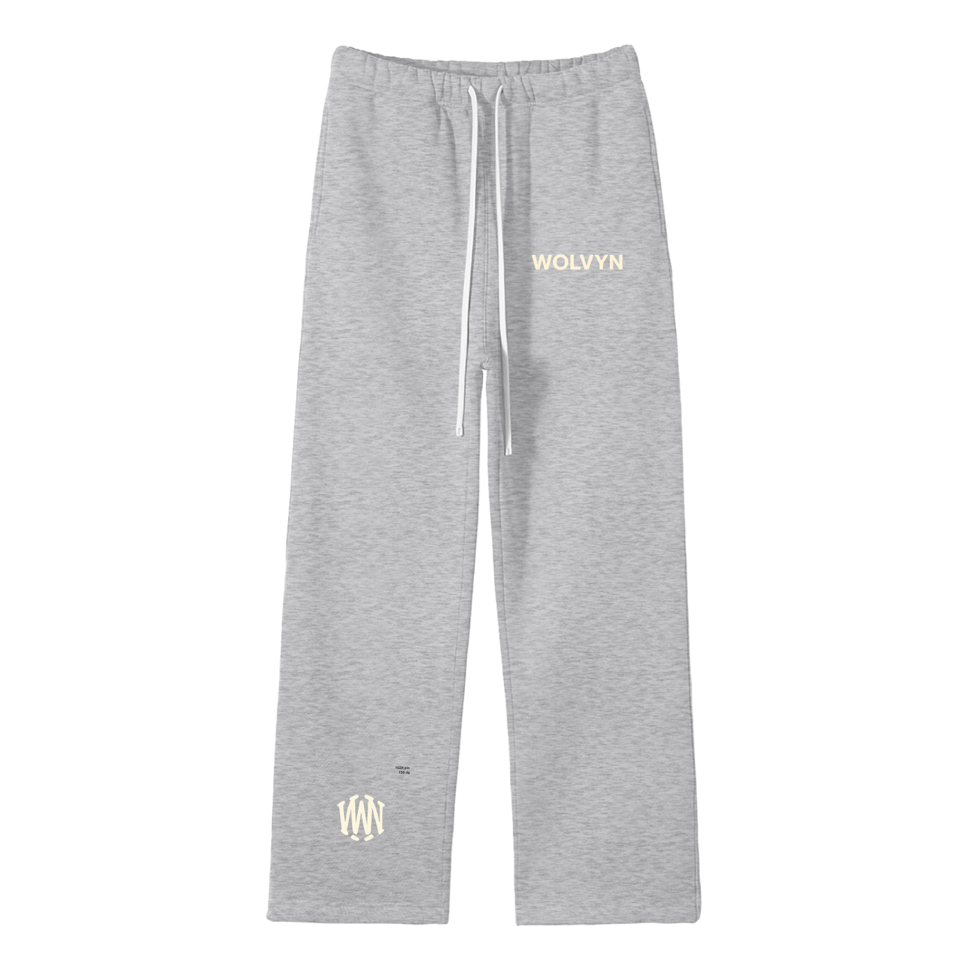 Wolvyn Unisex Solid Color Fleece Straight Leg Pants - Wolvyn Apparel